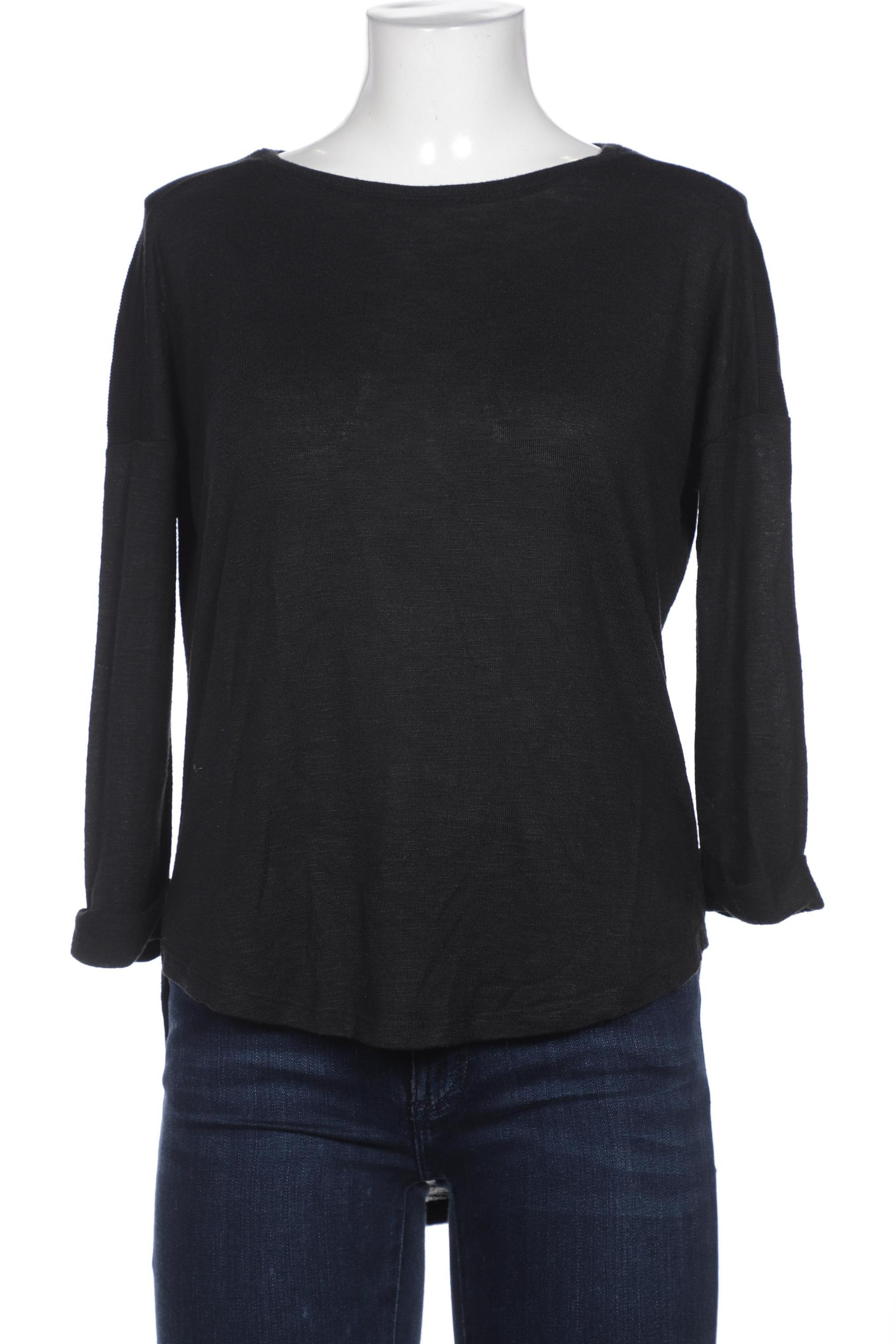 

TOM TAILOR Denim Damen Langarmshirt, schwarz