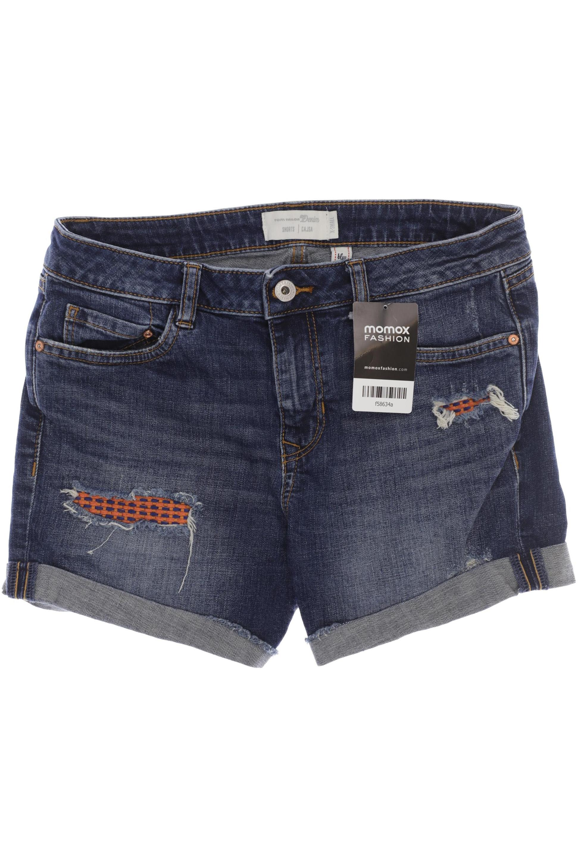 

TOM TAILOR Denim Damen Shorts, marineblau