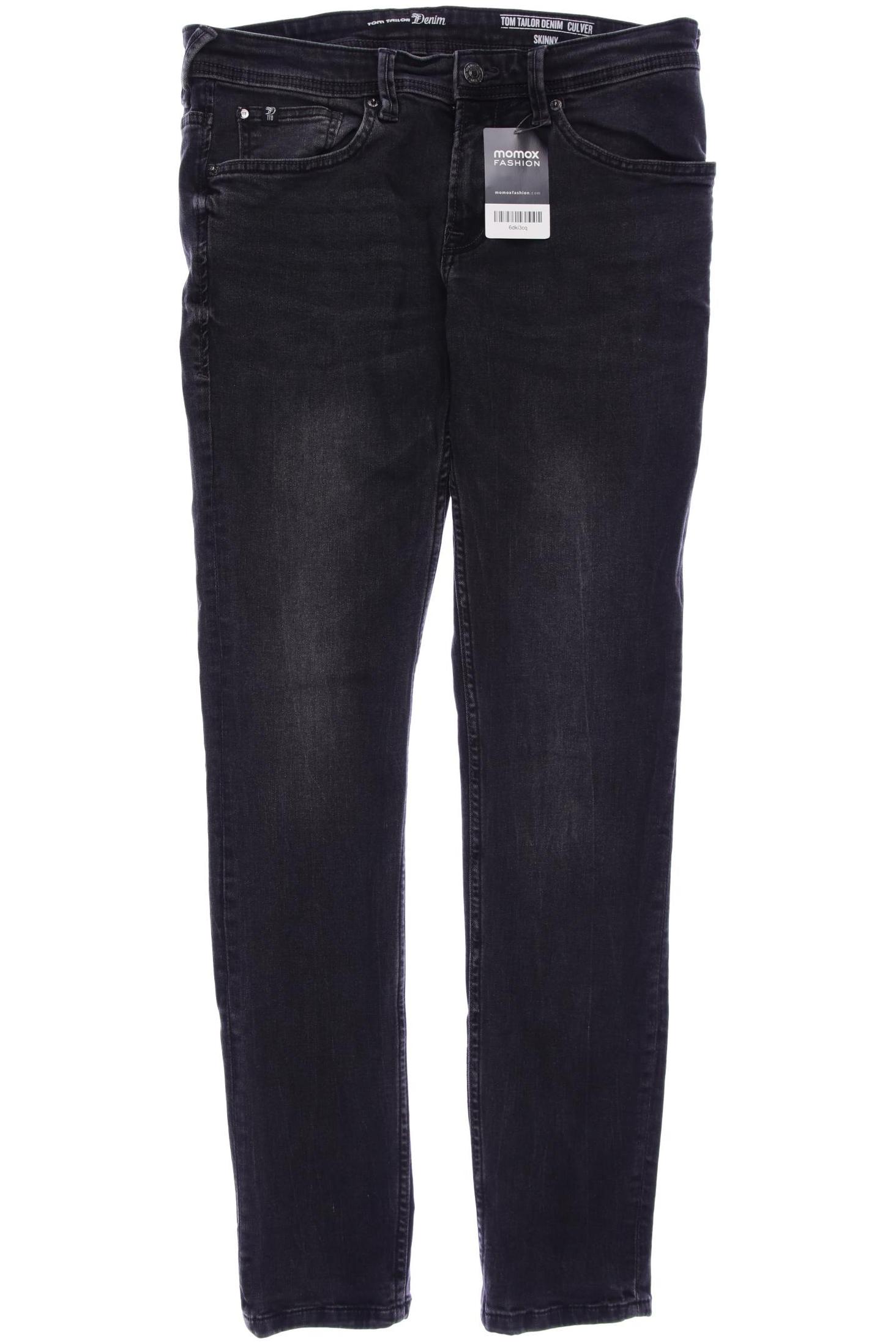 

TOM TAILOR Denim Herren Jeans, schwarz