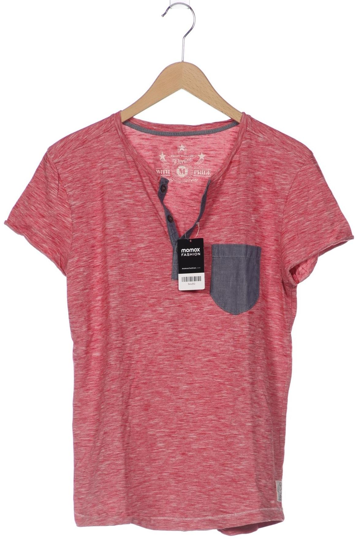 

TOM Tailor Denim Herren T-Shirt, pink, Gr. 48
