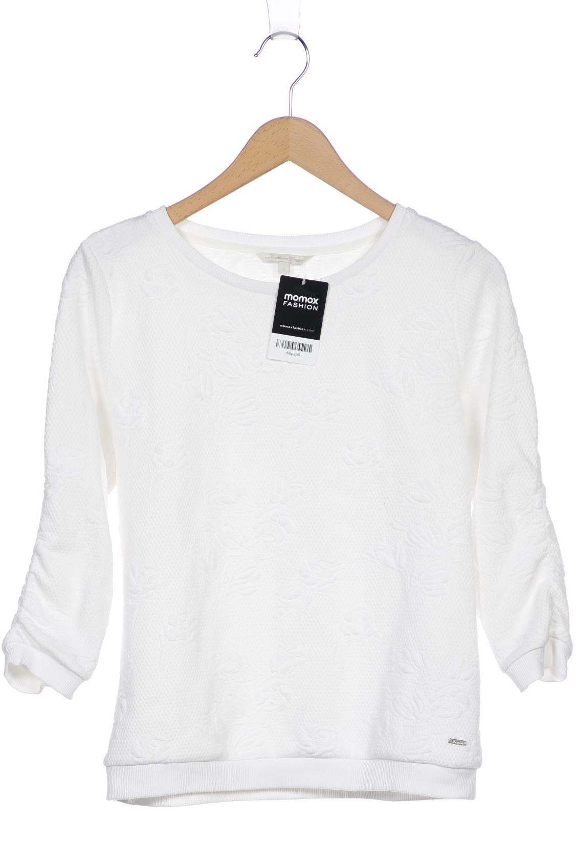 

TOM TAILOR Denim Damen Sweatshirt, weiß