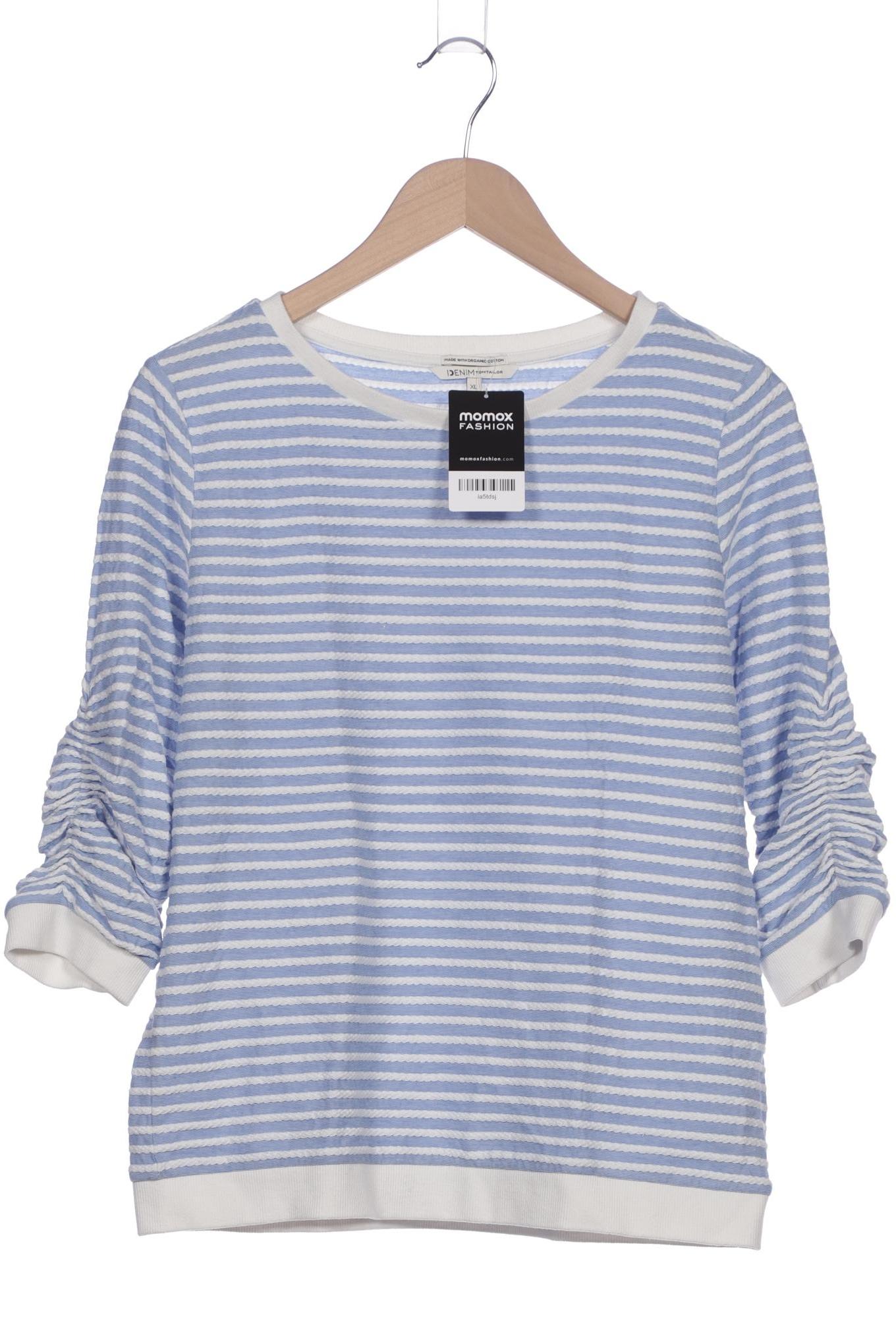 

TOM Tailor Denim Damen Langarmshirt, hellblau, Gr. 44