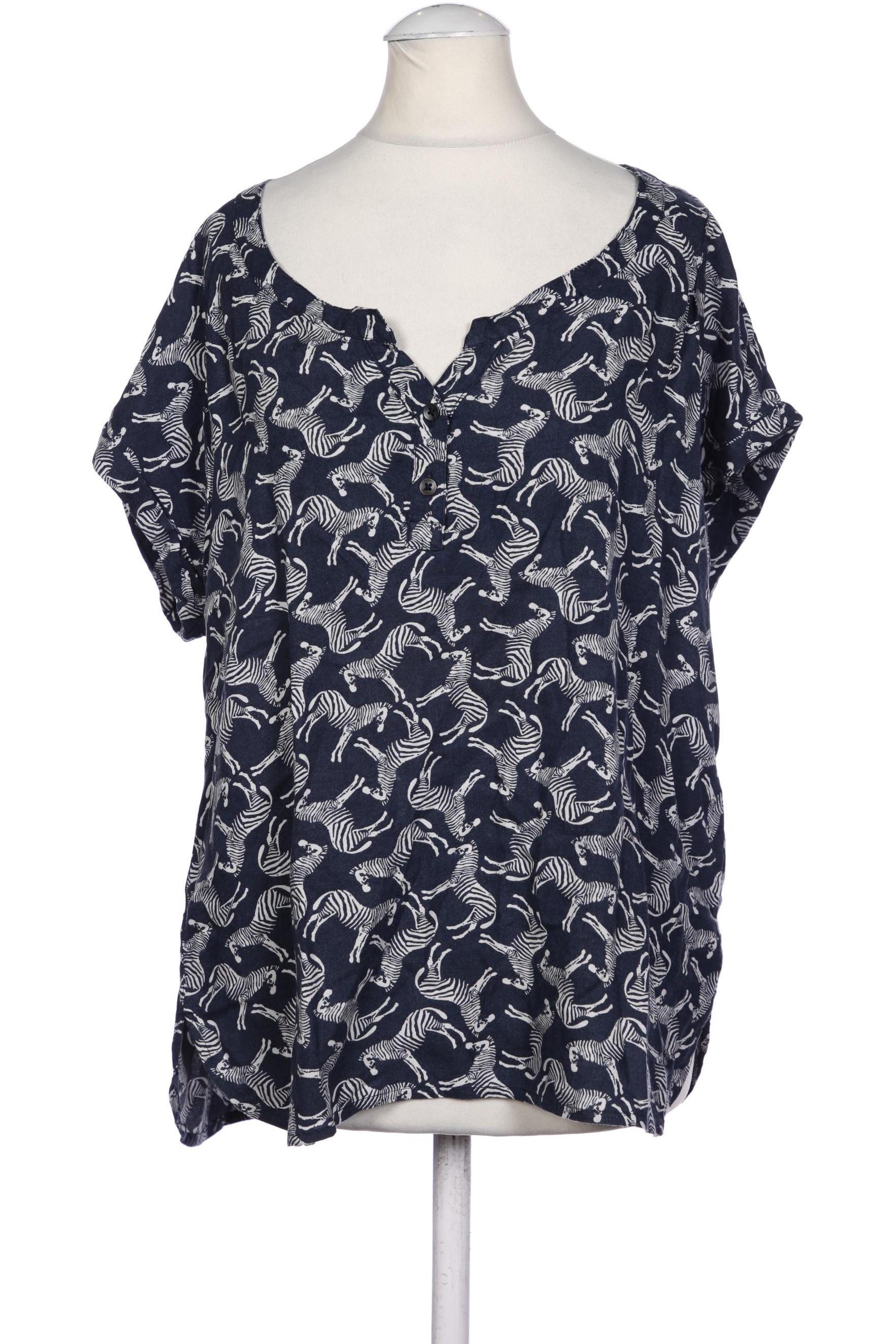 

TOM Tailor Denim Damen Bluse, marineblau, Gr. 36