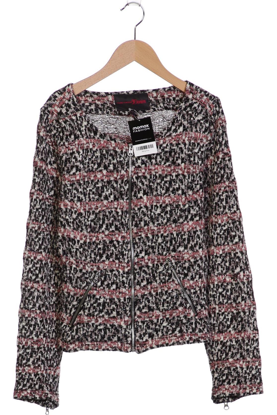 

TOM Tailor Denim Damen Strickjacke, schwarz, Gr. 42