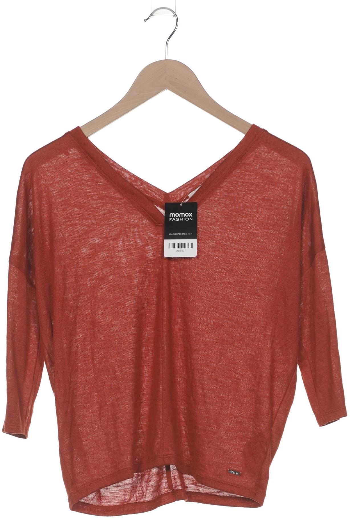 

TOM Tailor Denim Damen Langarmshirt, orange, Gr. 34