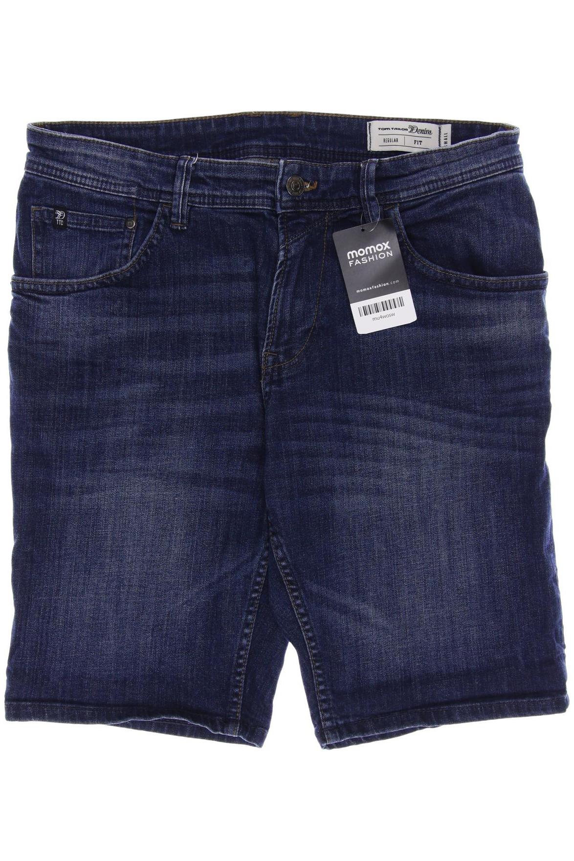 

TOM TAILOR Denim Herren Shorts, marineblau