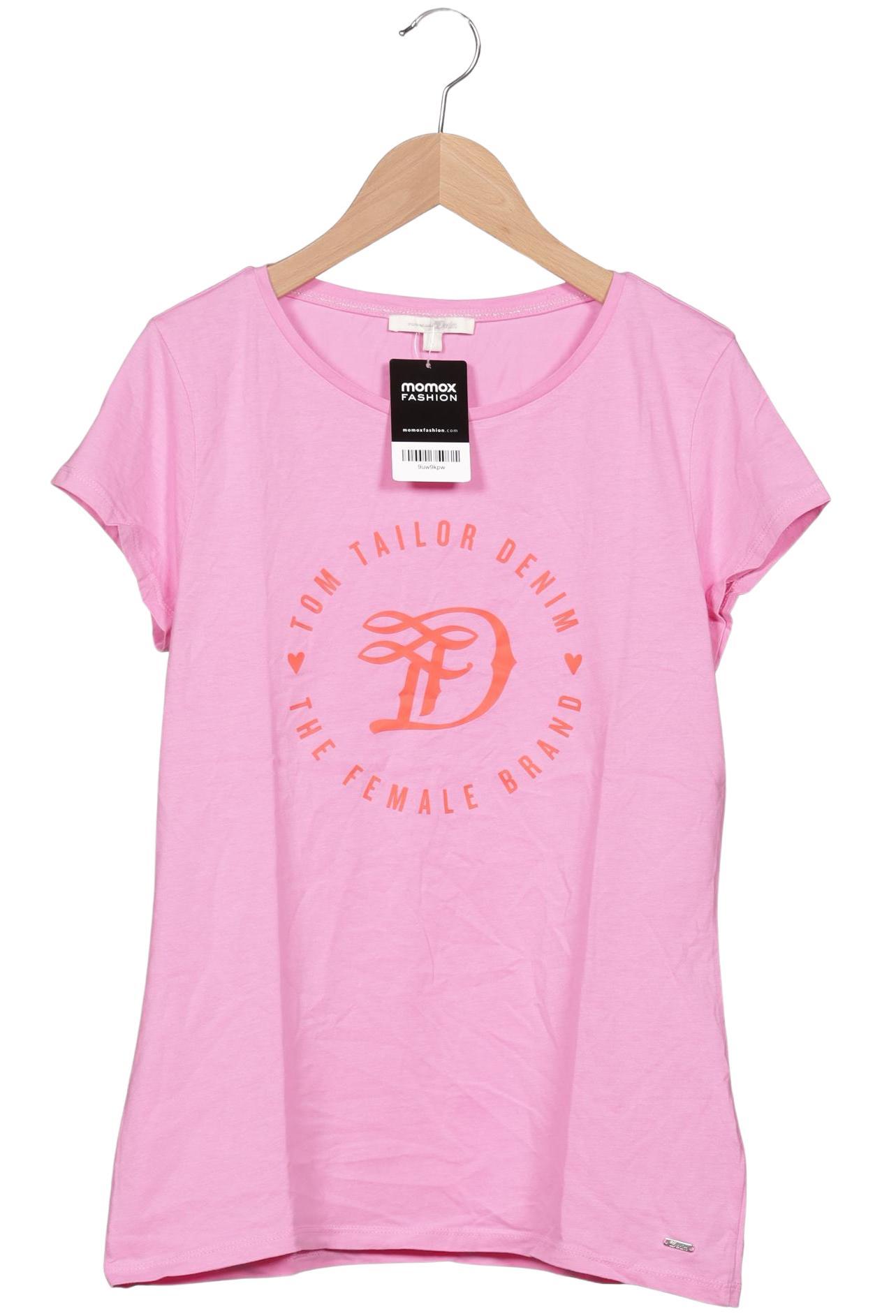 

TOM Tailor Denim Damen T-Shirt, pink, Gr. 42