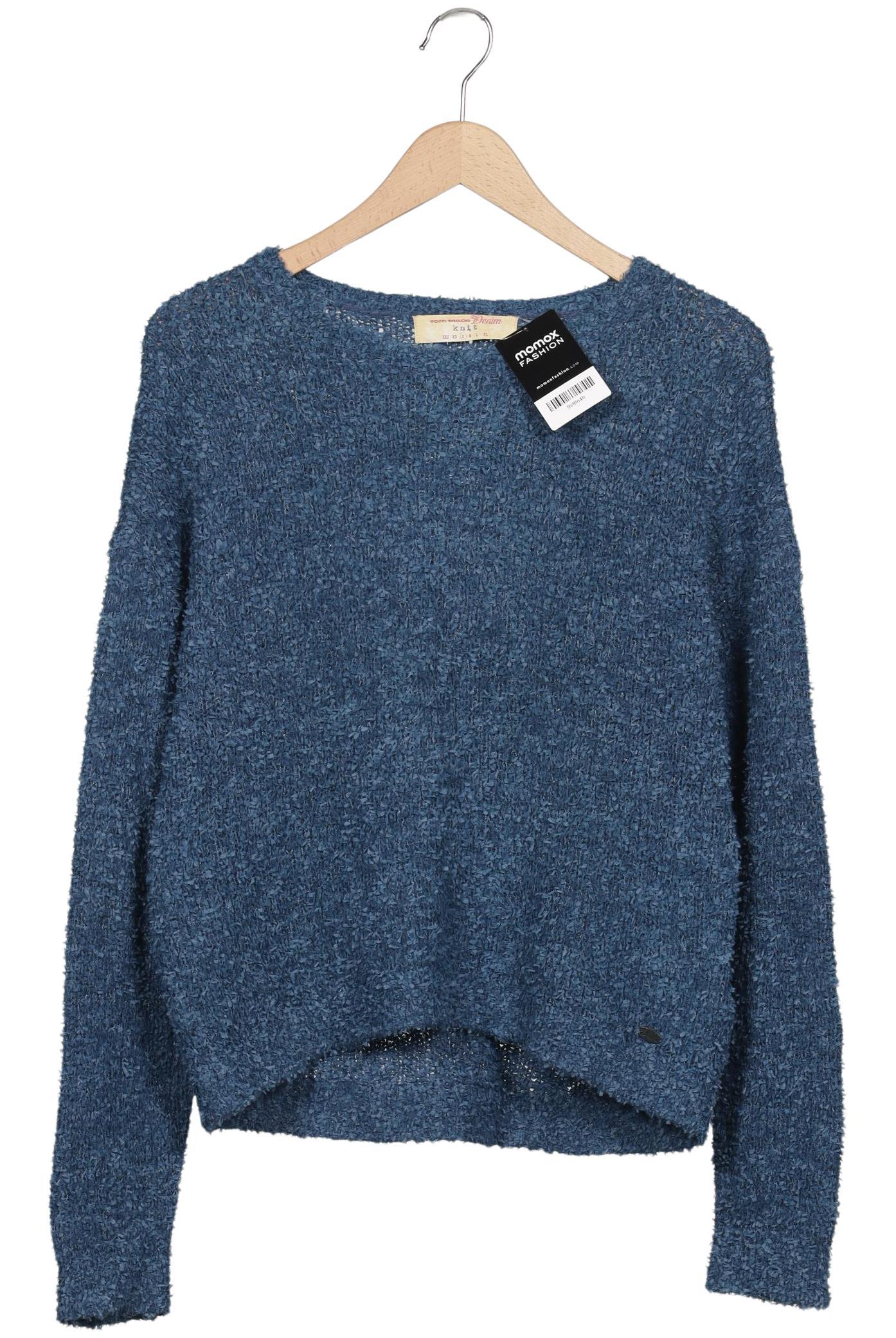 

TOM Tailor Denim Damen Pullover, blau, Gr. 36