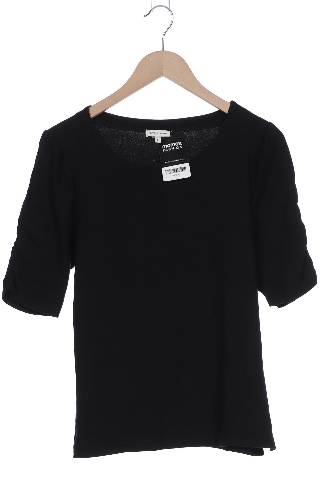 

TOM TAILOR Denim Damen T-Shirt, schwarz