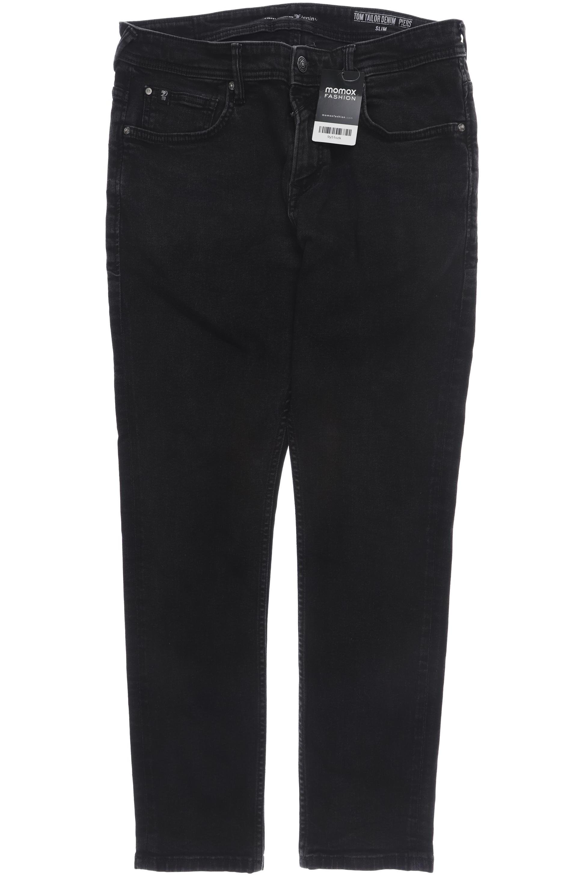 

TOM TAILOR Denim Herren Jeans, schwarz