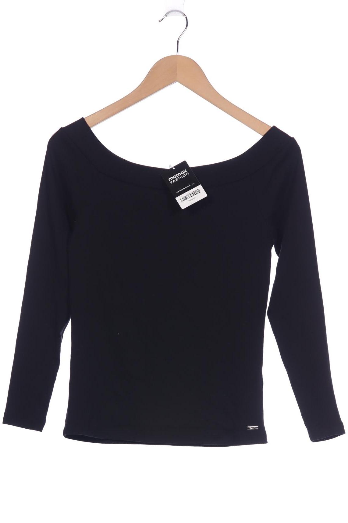 

TOM Tailor Denim Damen Langarmshirt, schwarz, Gr. 38