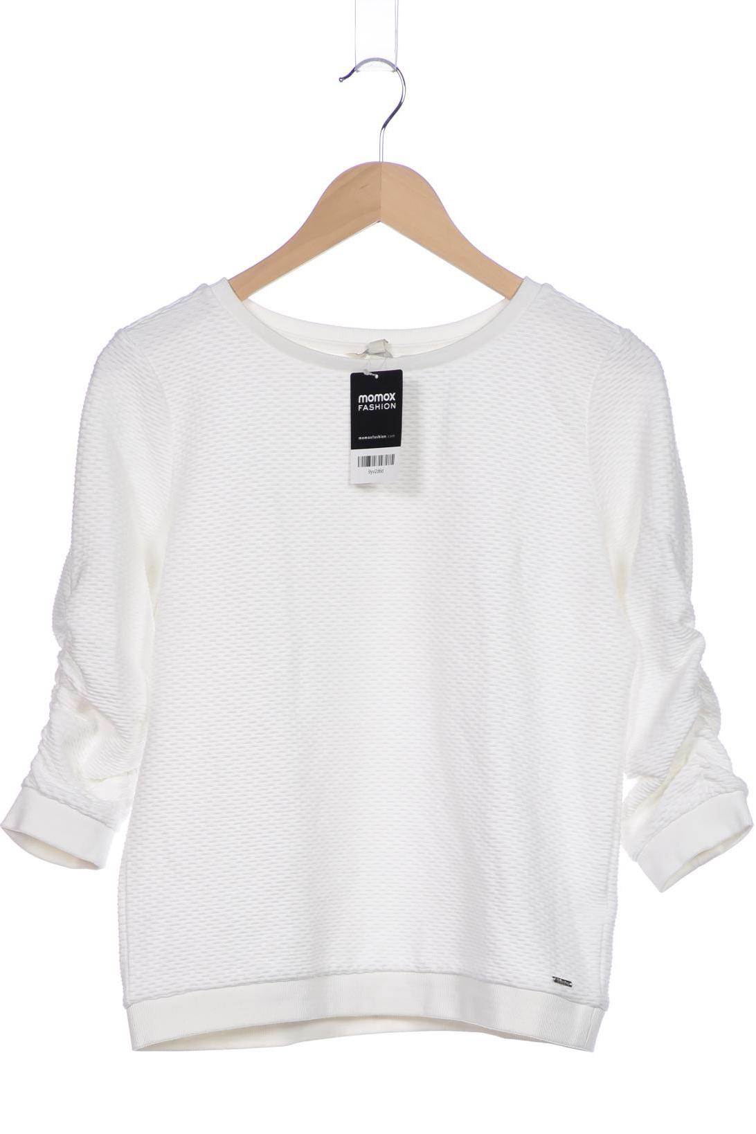 

TOM Tailor Denim Damen Sweatshirt, weiß, Gr. 36