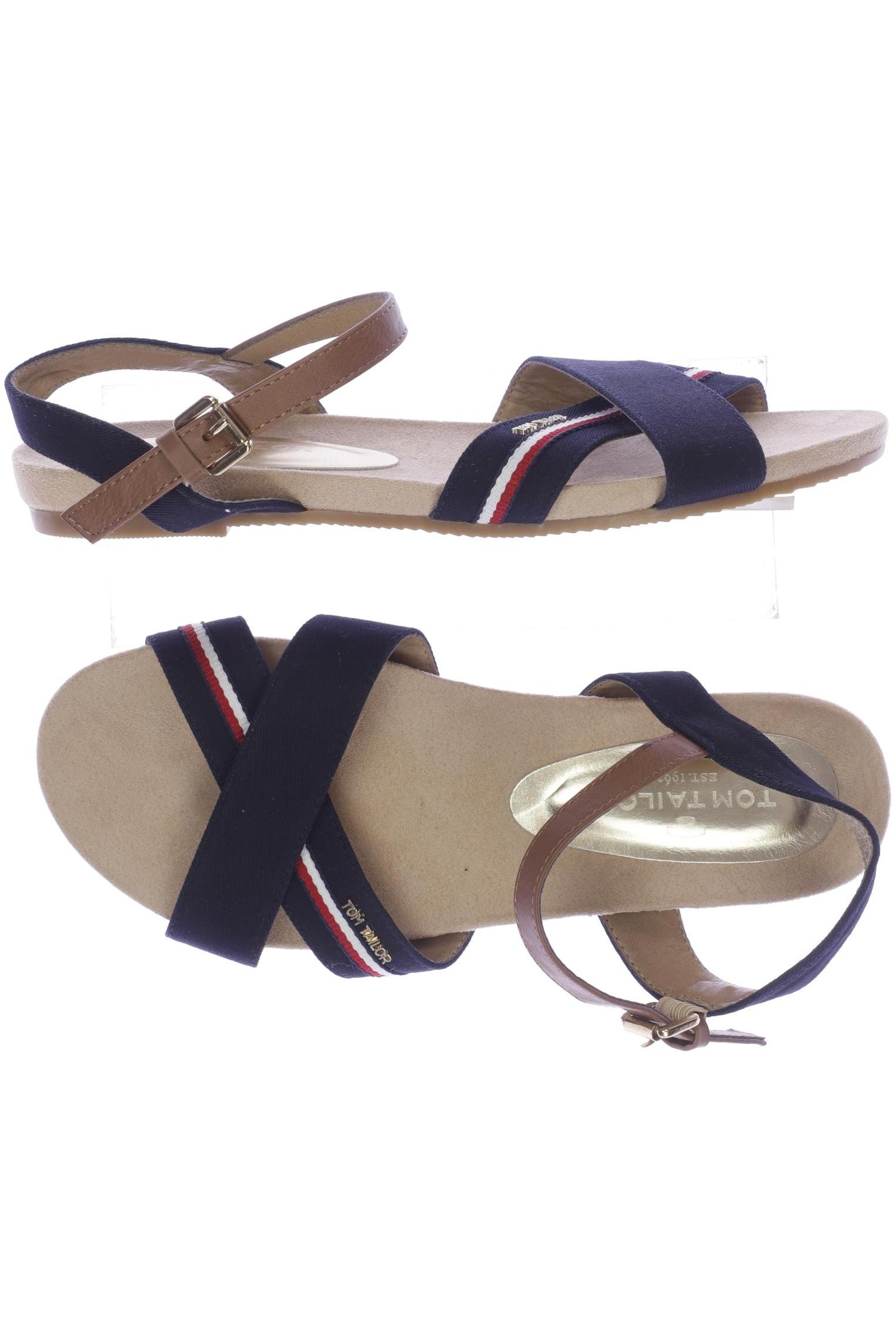 

TOM Tailor Denim Damen Sandale, marineblau, Gr. 39