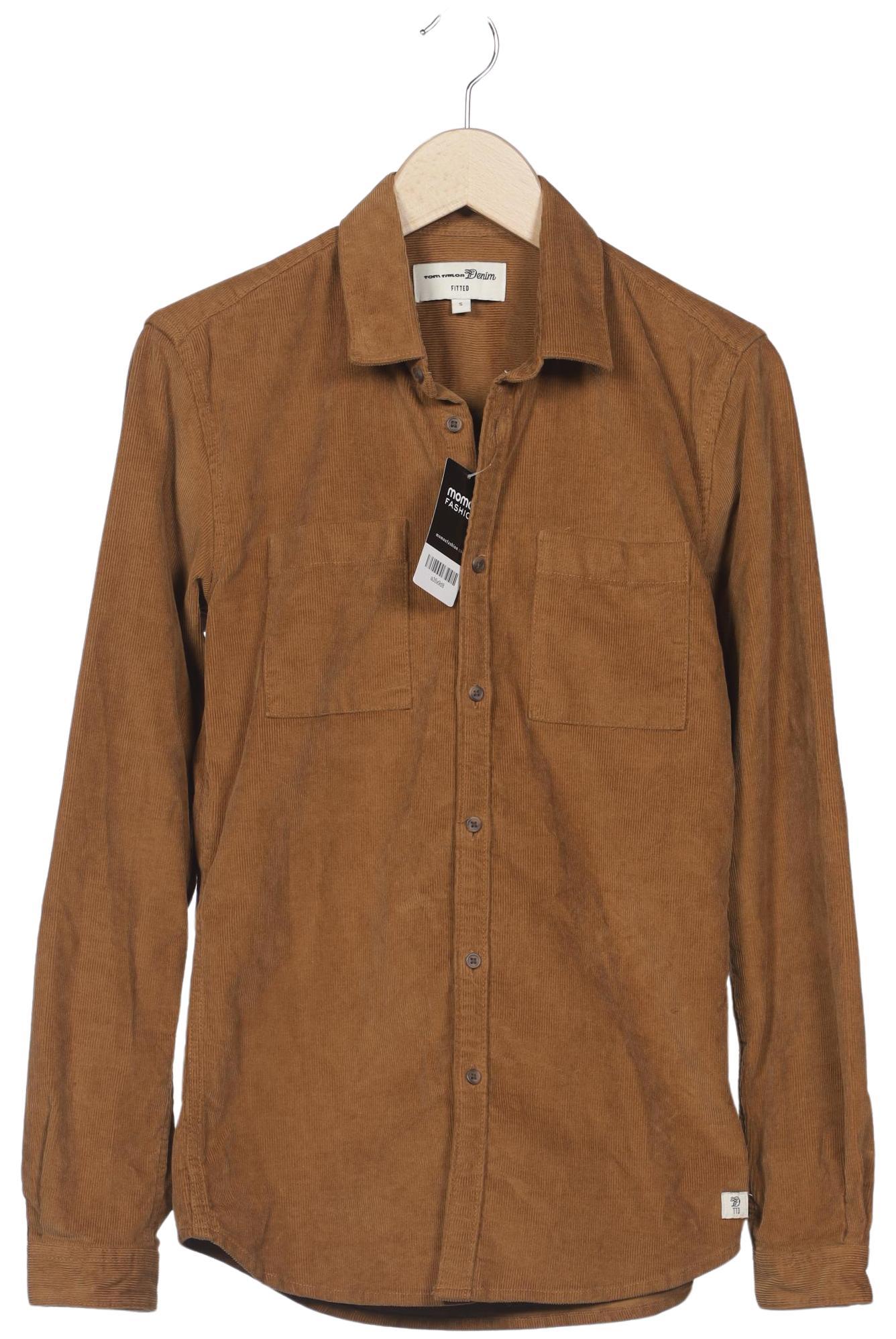 

TOM Tailor Denim Herren Hemd, braun, Gr. 46