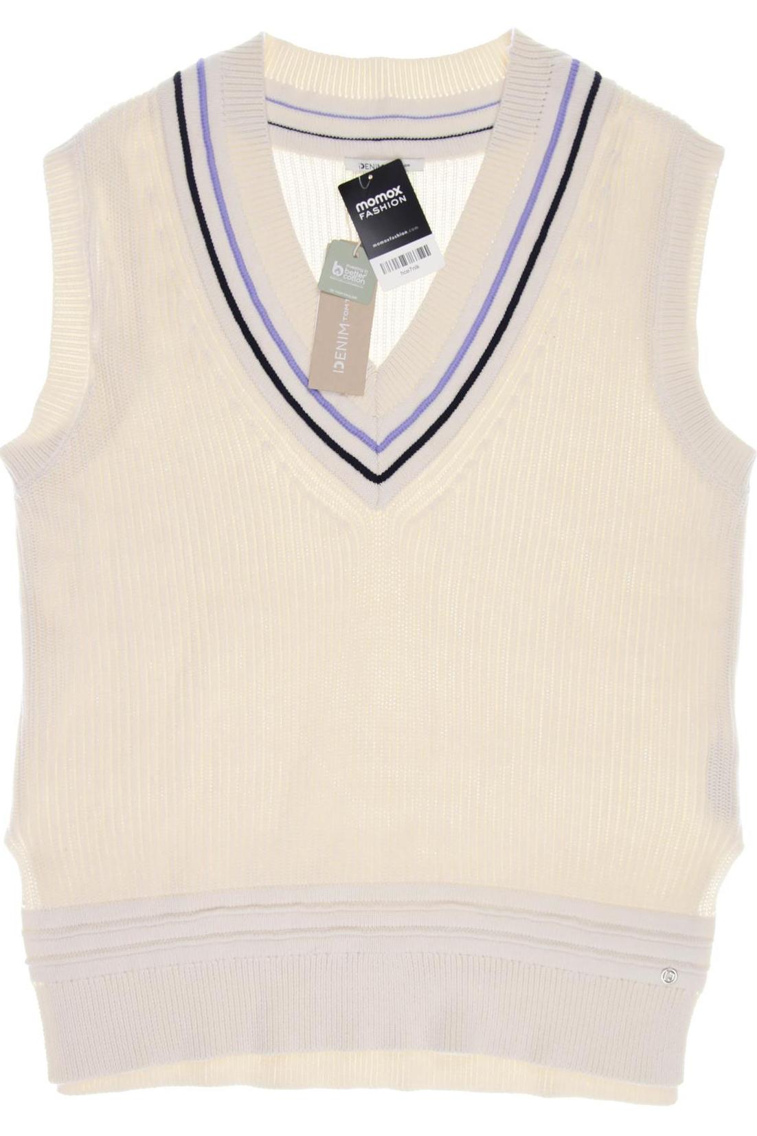 

TOM Tailor Denim Damen Pullover, cremeweiß, Gr. 36