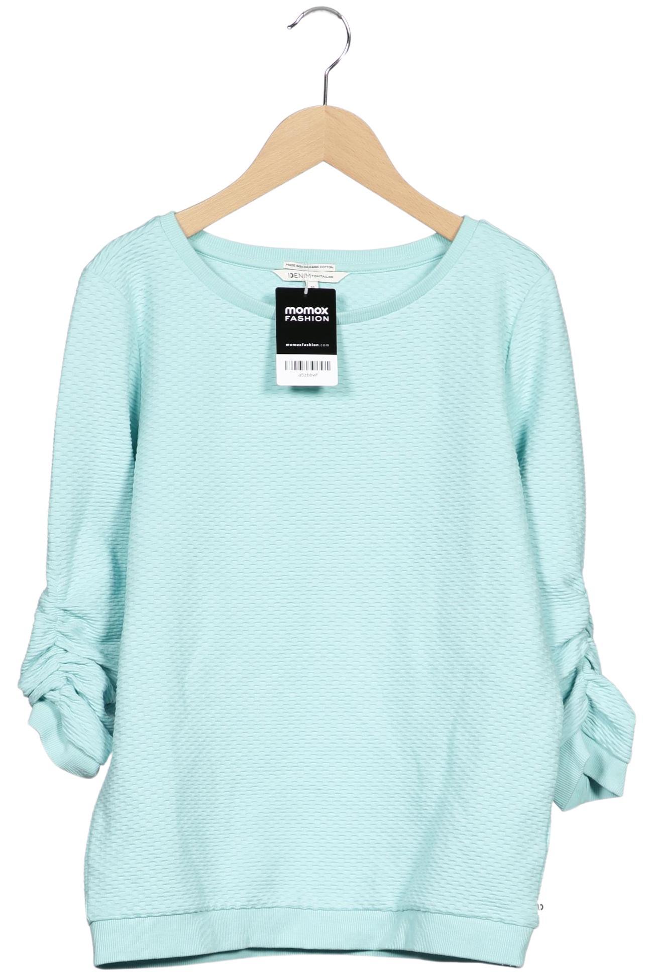 

TOM Tailor Denim Damen Sweatshirt, hellblau, Gr. 38