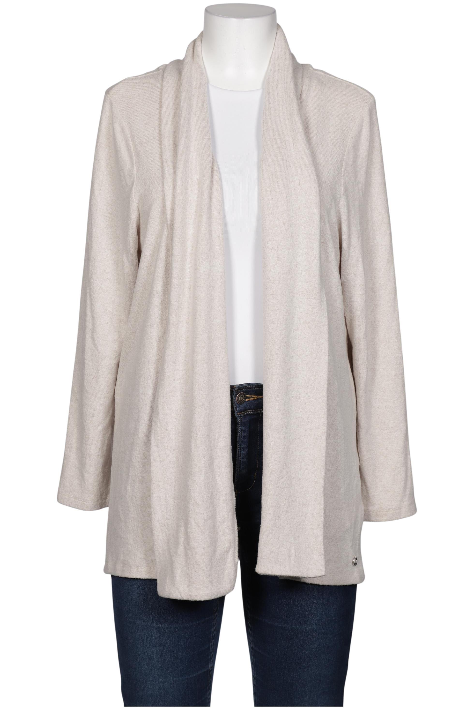 

TOM Tailor Denim Damen Strickjacke, beige, Gr. 42