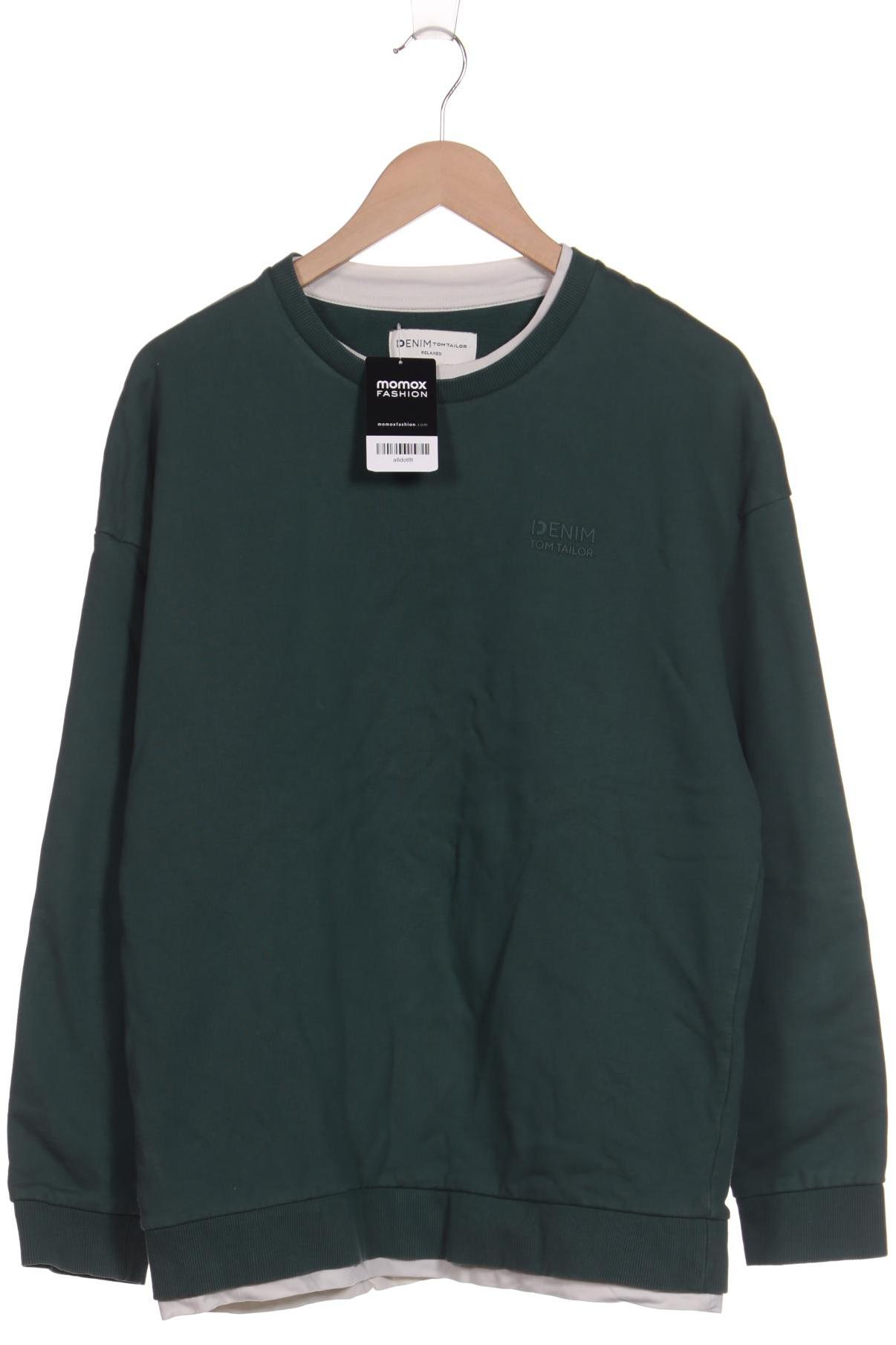 

TOM Tailor Denim Herren Sweatshirt, grün, Gr. 54