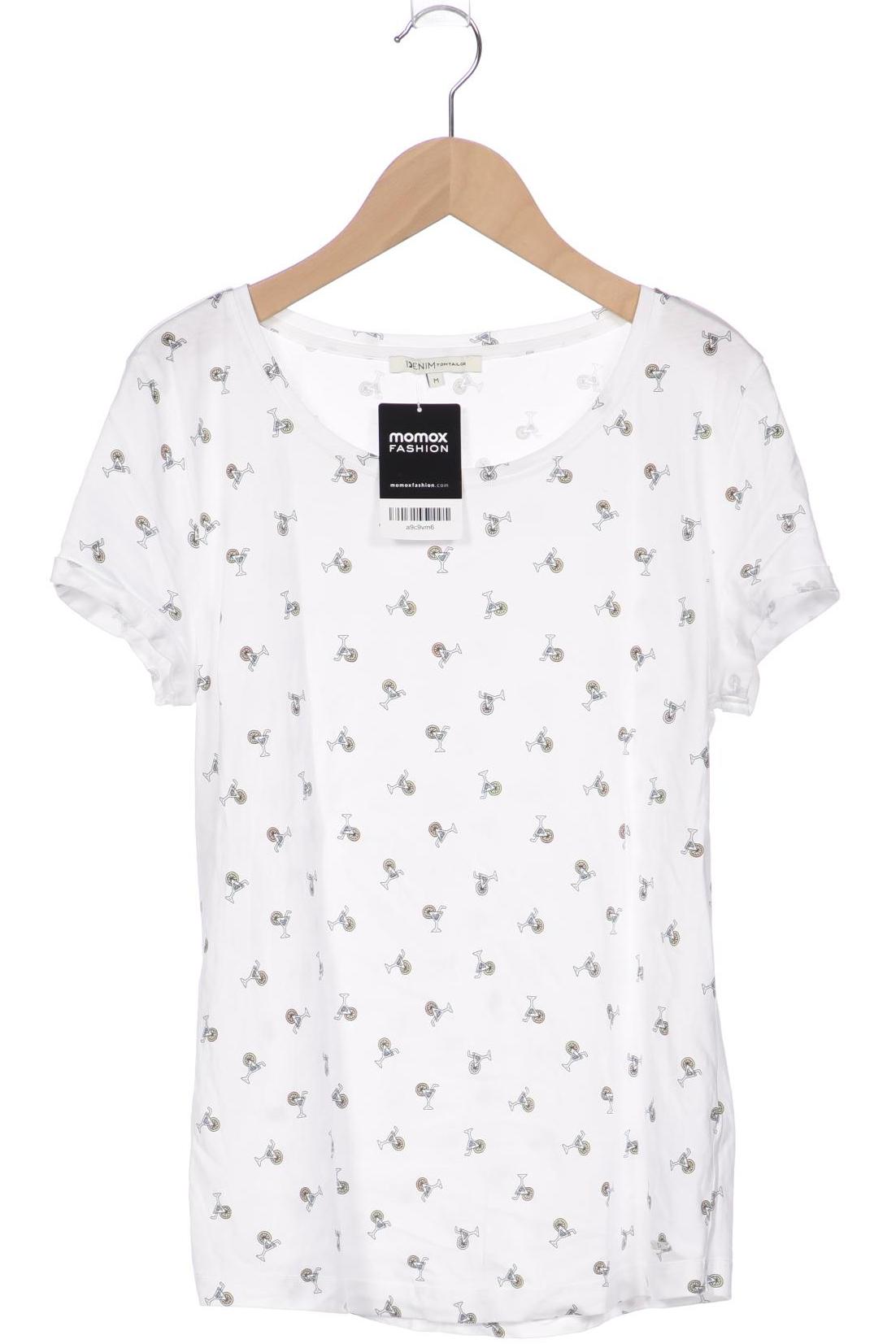 

TOM TAILOR Denim Damen T-Shirt, weiß