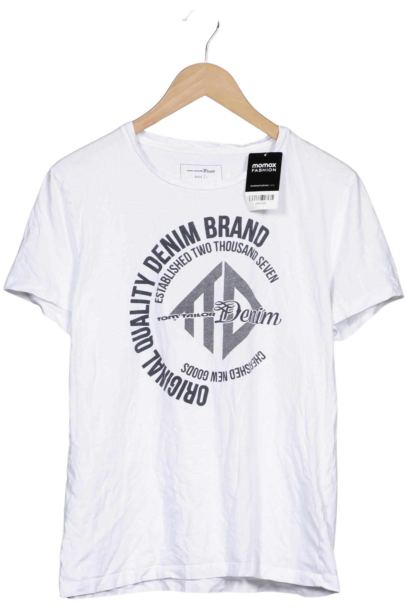 

TOM Tailor Denim Herren T-Shirt, weiß, Gr. 52