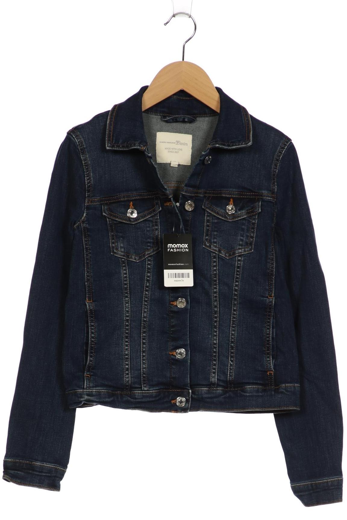

TOM Tailor Denim Damen Jacke, marineblau, Gr. 34
