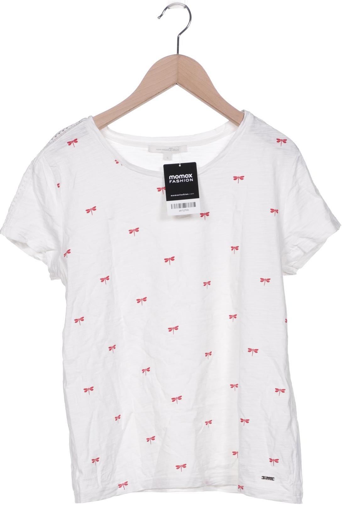

TOM TAILOR Denim Damen T-Shirt, weiß