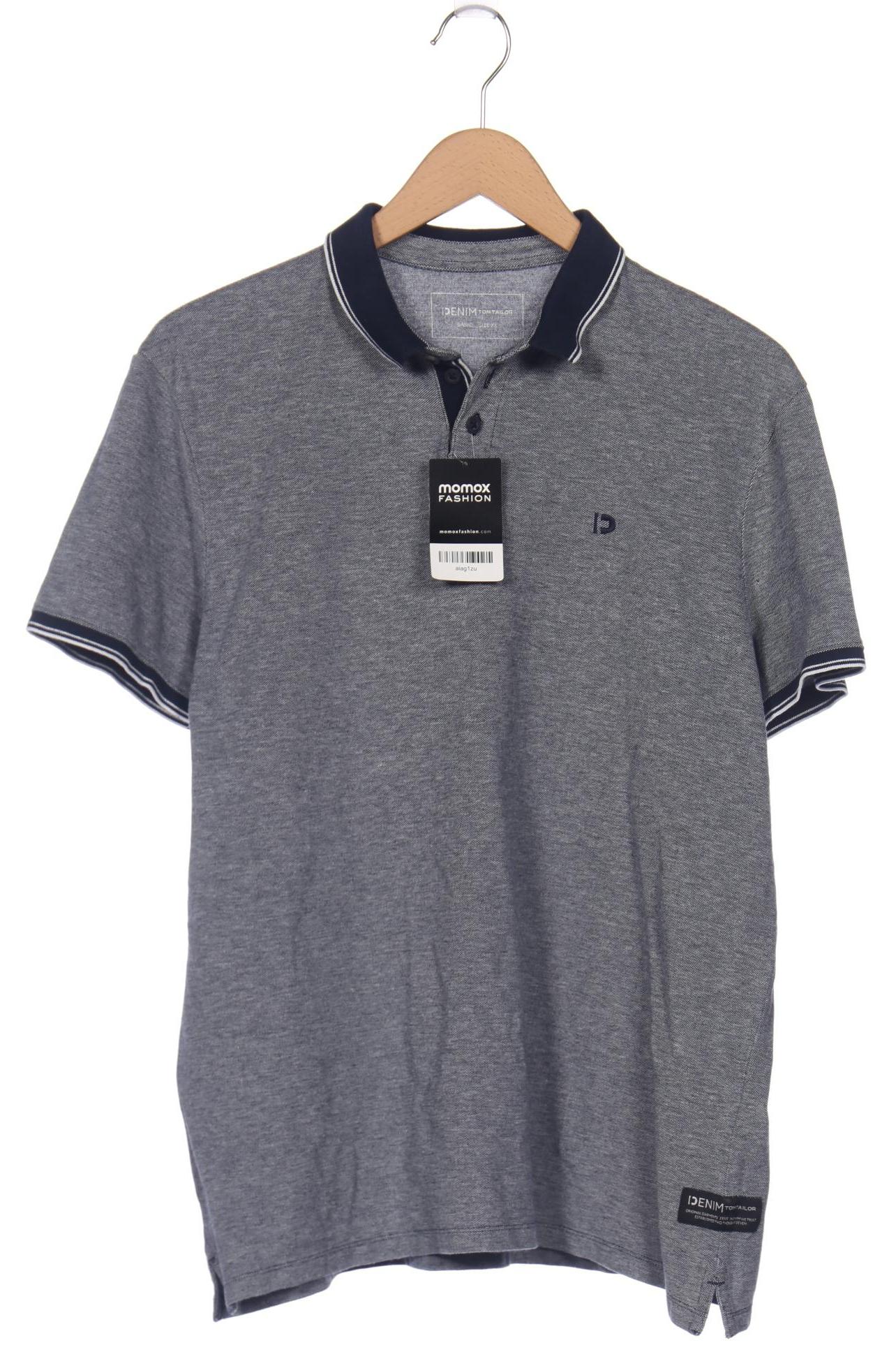 

TOM TAILOR Denim Herren Poloshirt, marineblau