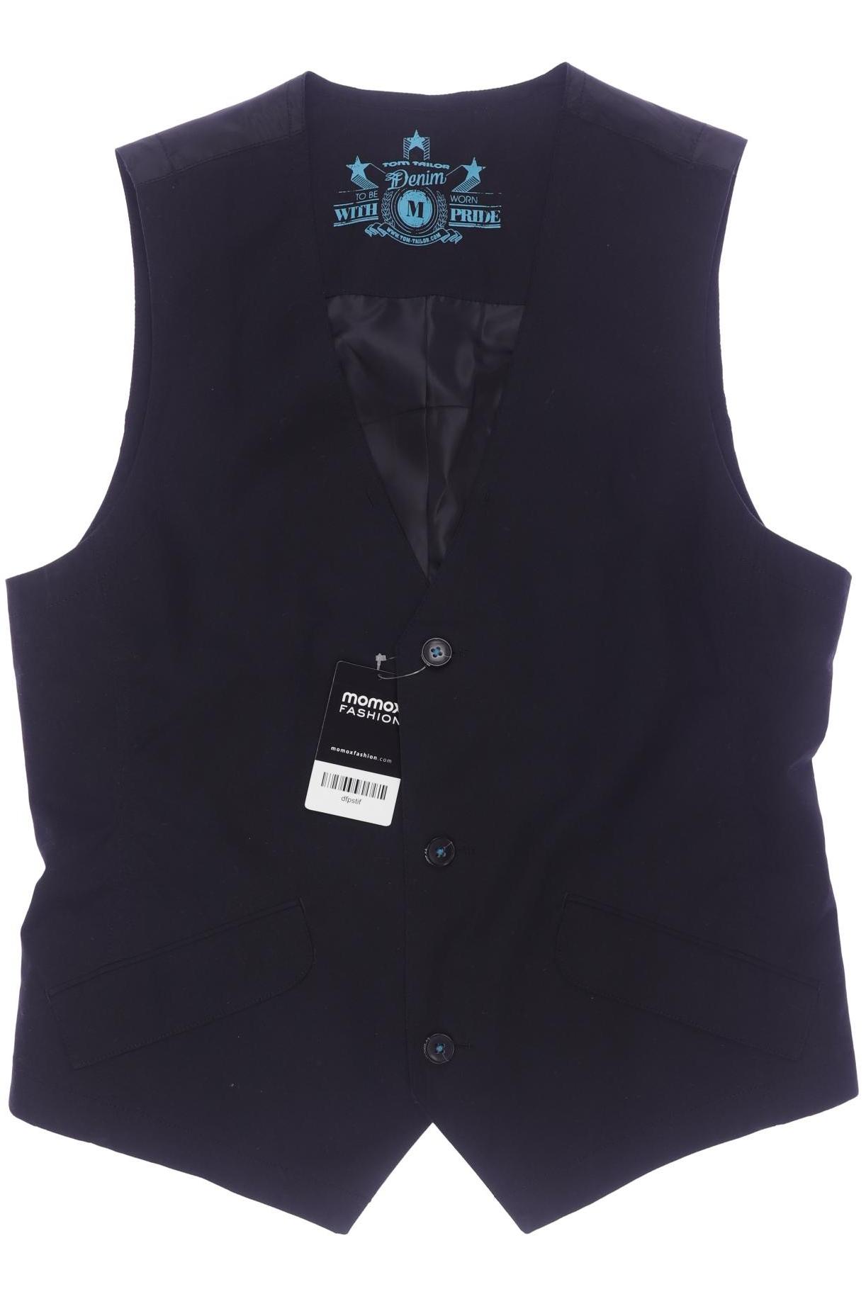 Thumbnail - TOM Tailor Denim Herren Weste, schwarz, Gr. 48