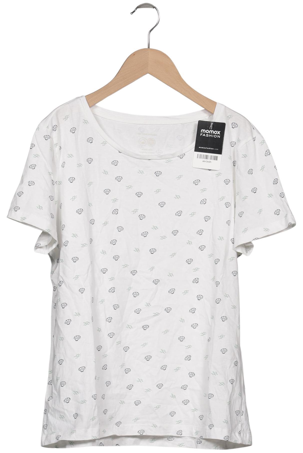 

TOM Tailor Denim Damen T-Shirt, weiß, Gr. 44