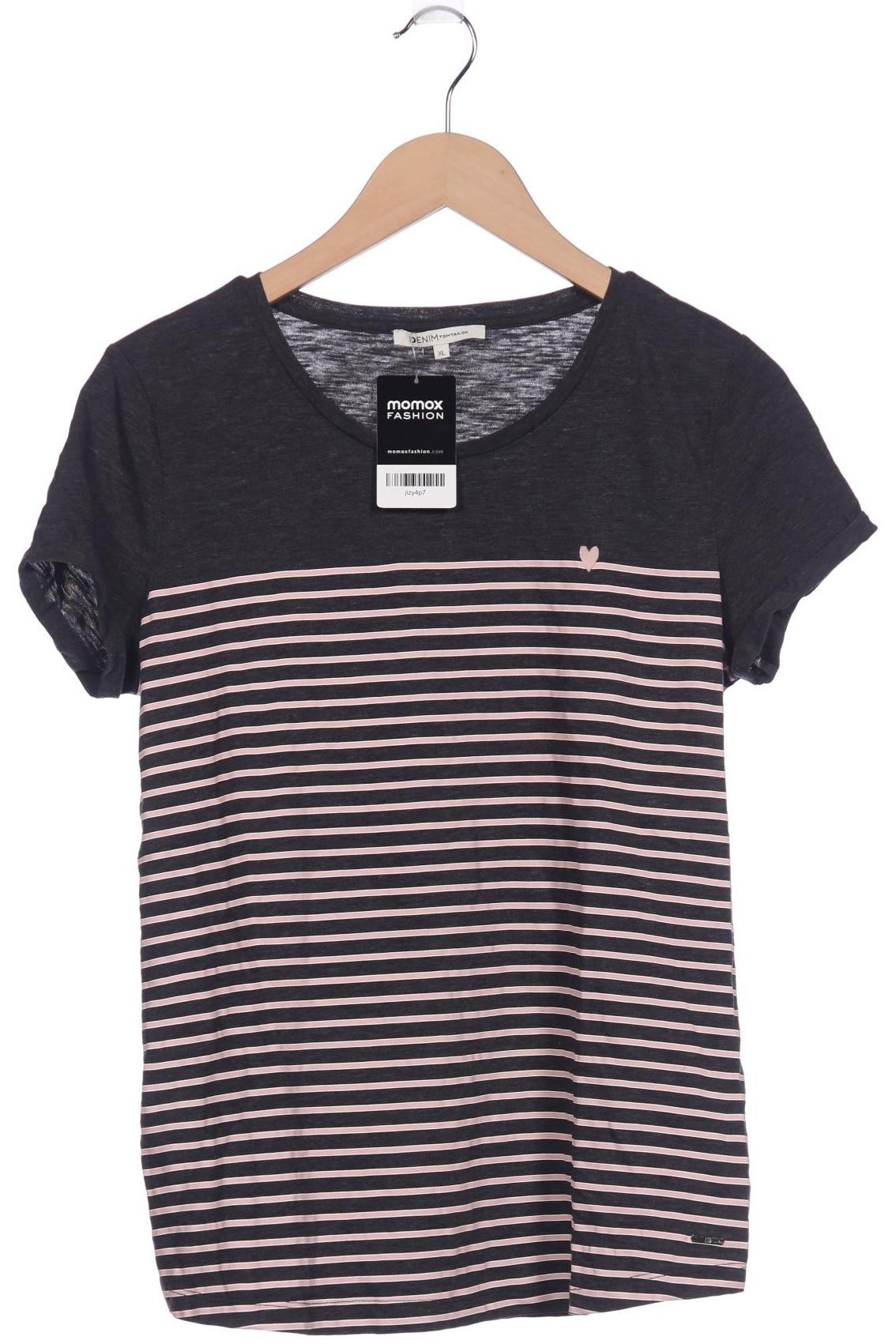 

TOM Tailor Denim Damen T-Shirt, grau, Gr. 44