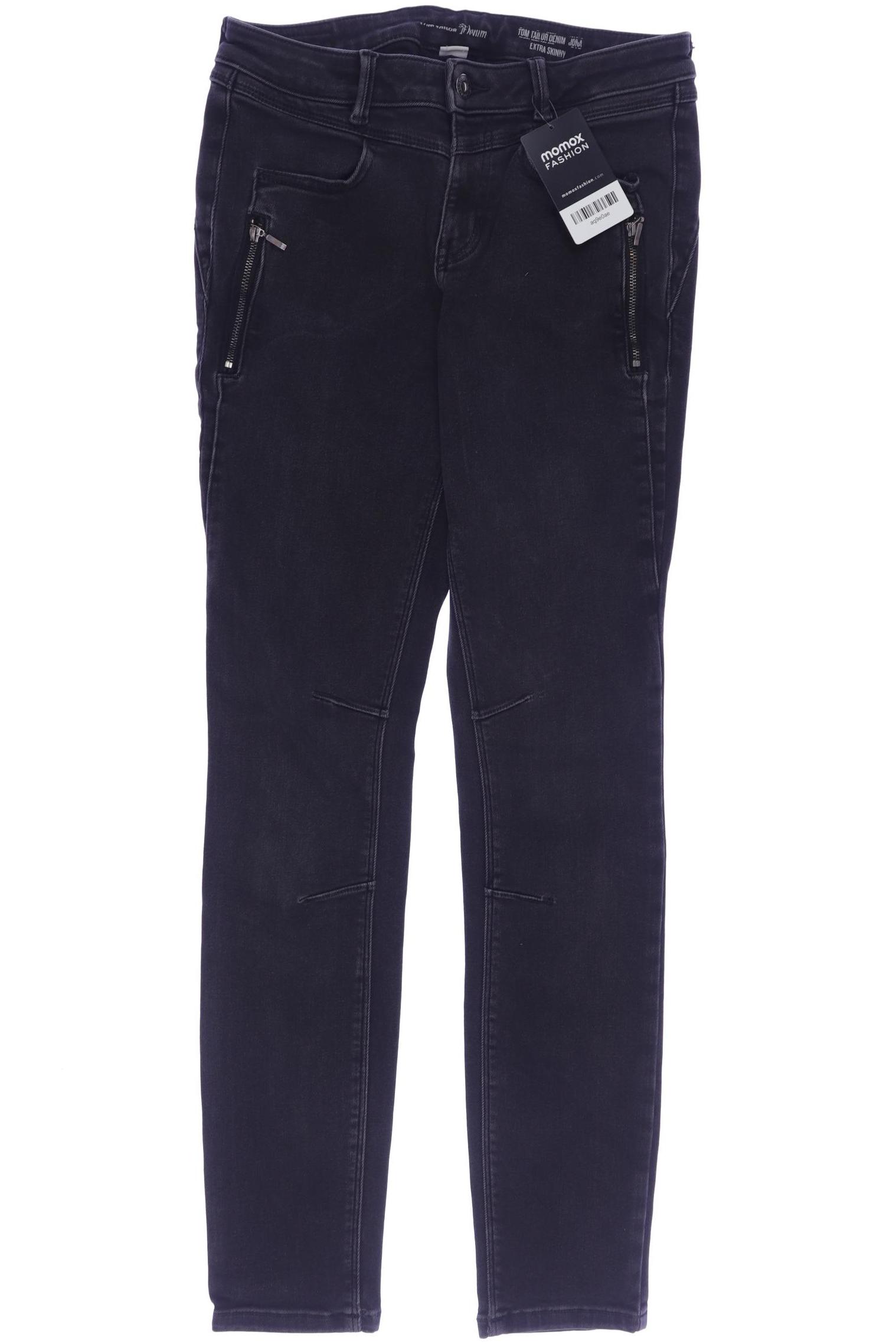 

TOM Tailor Denim Damen Jeans, schwarz, Gr. 28