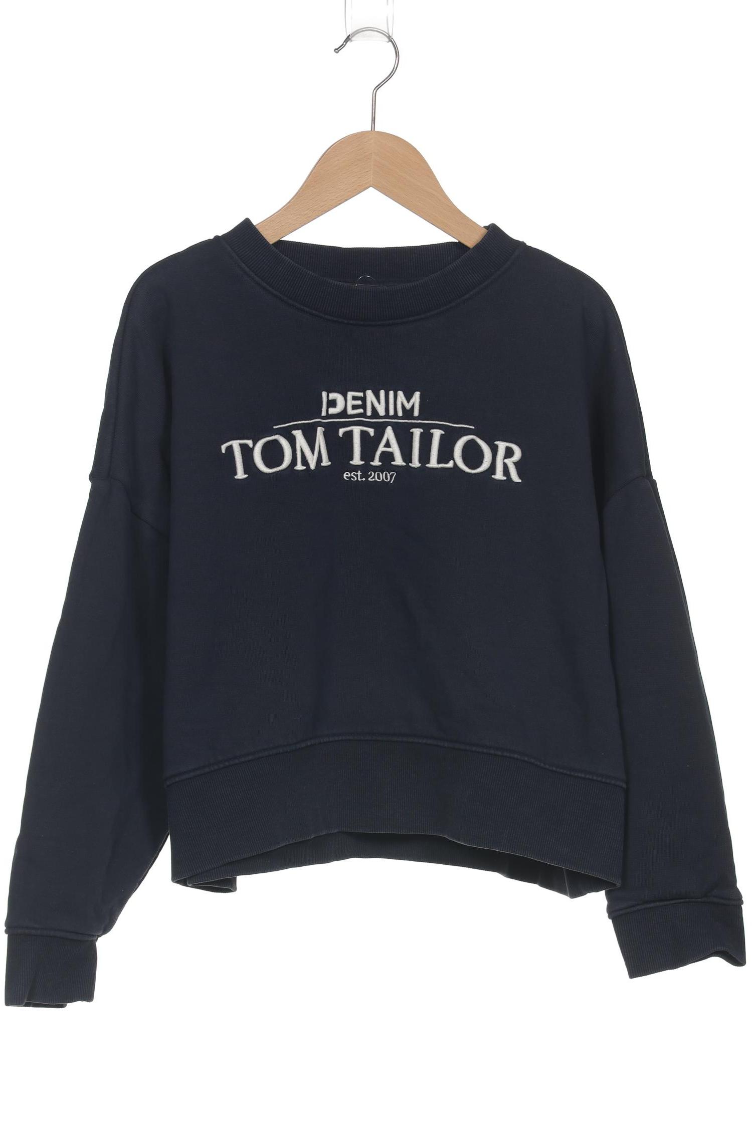 

TOM Tailor Denim Damen Sweatshirt, marineblau, Gr. 36