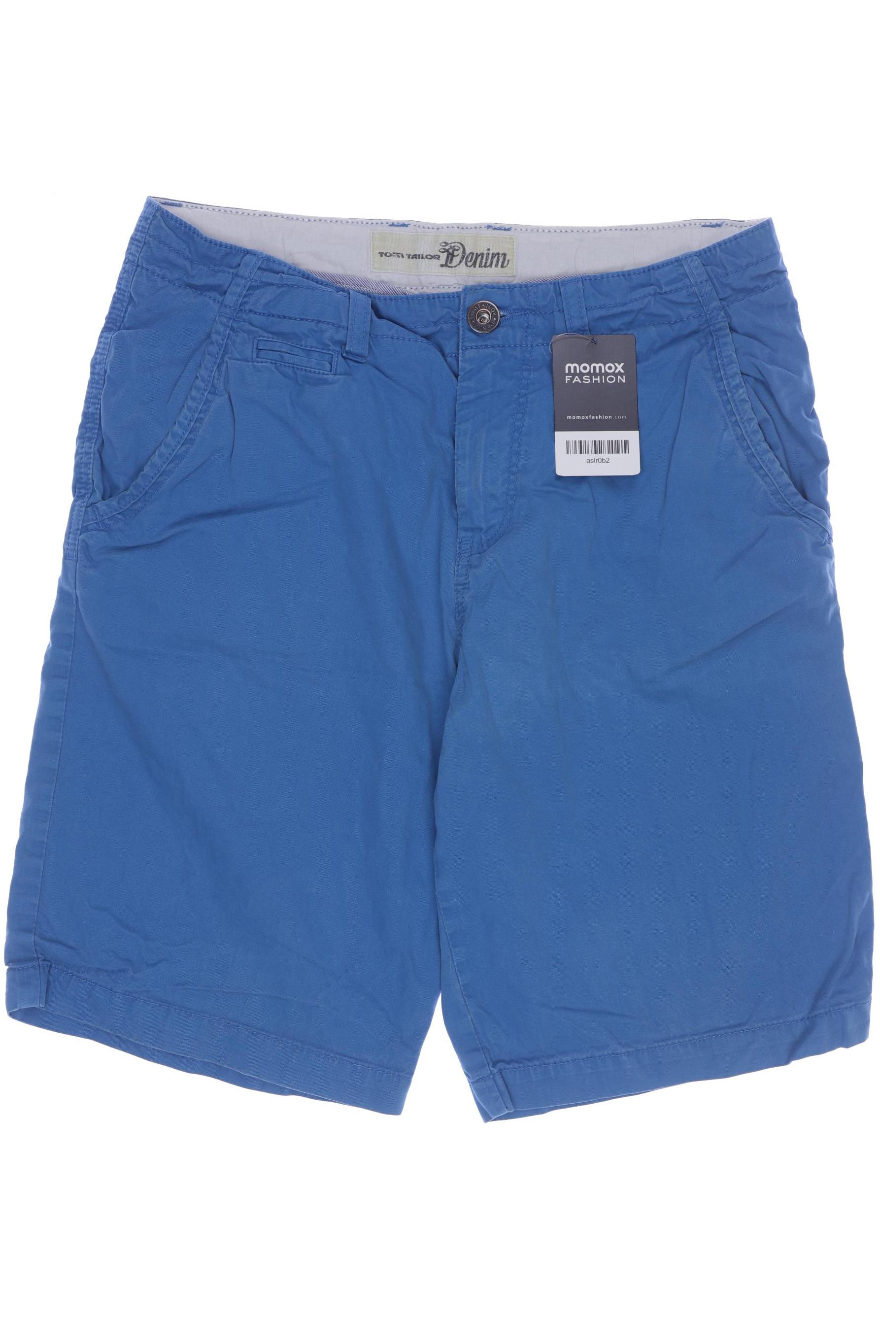 

TOM TAILOR Denim Herren Shorts, blau