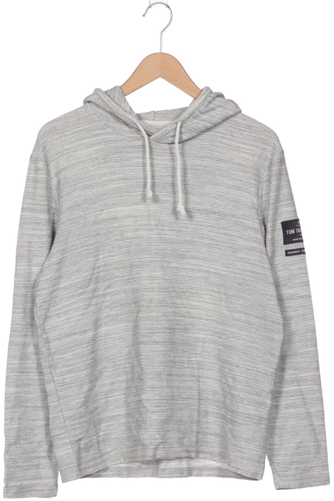 

TOM Tailor Denim Herren Kapuzenpullover, grau, Gr. 48