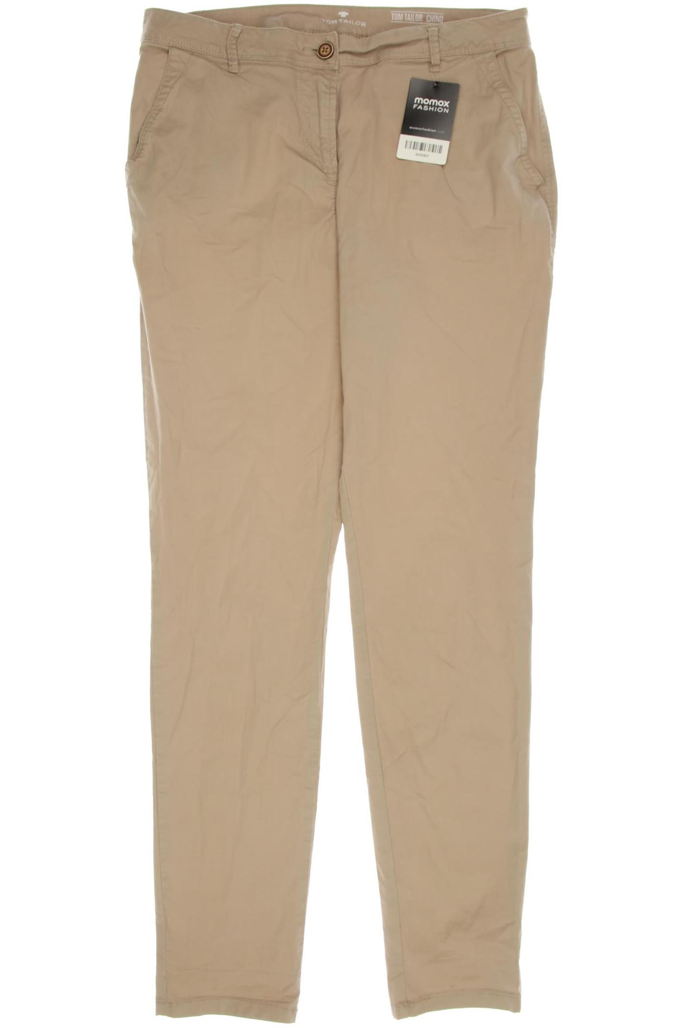 

TOM TAILOR Denim Damen Stoffhose, beige