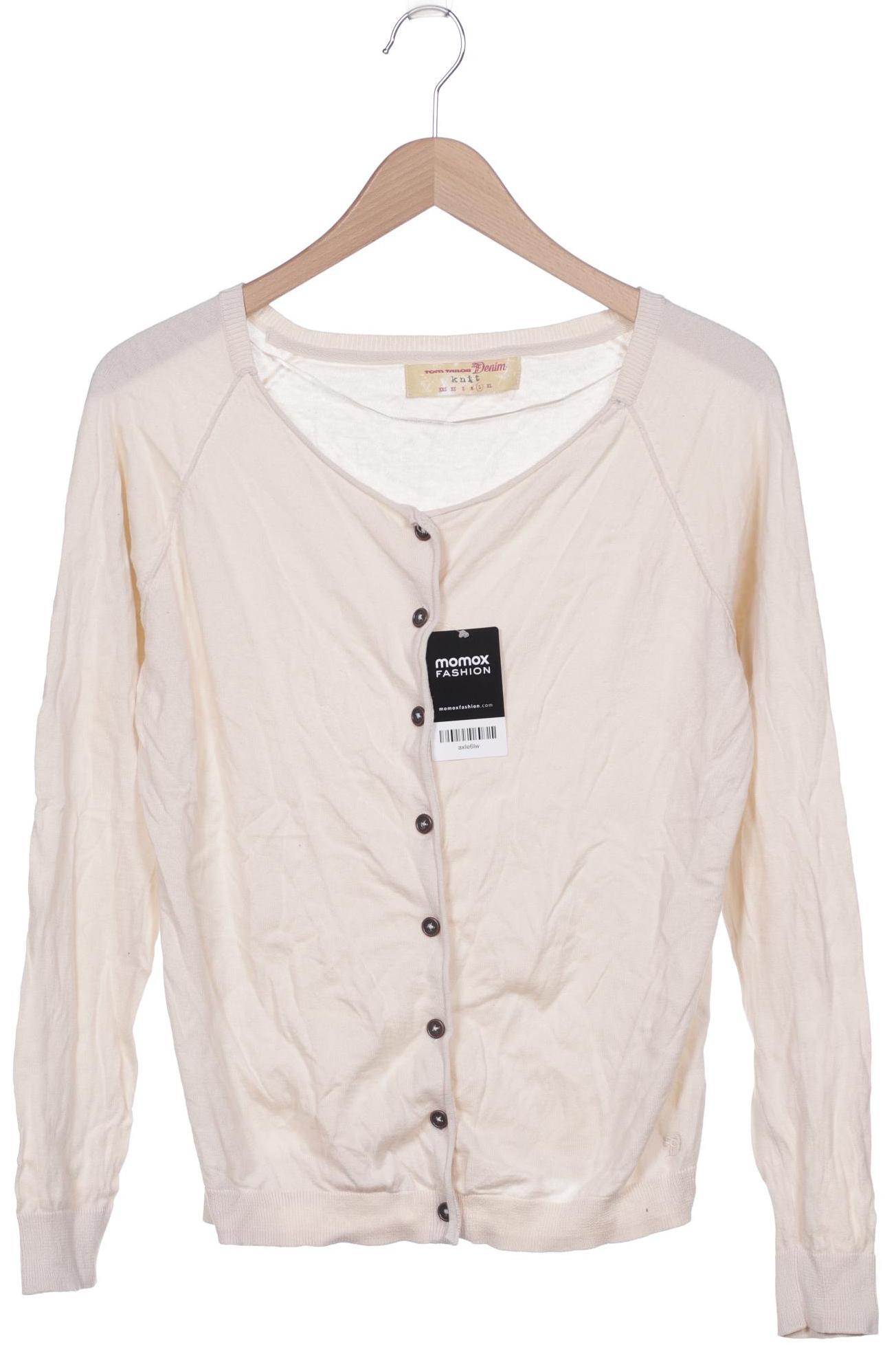 

TOM TAILOR Denim Damen Strickjacke, beige