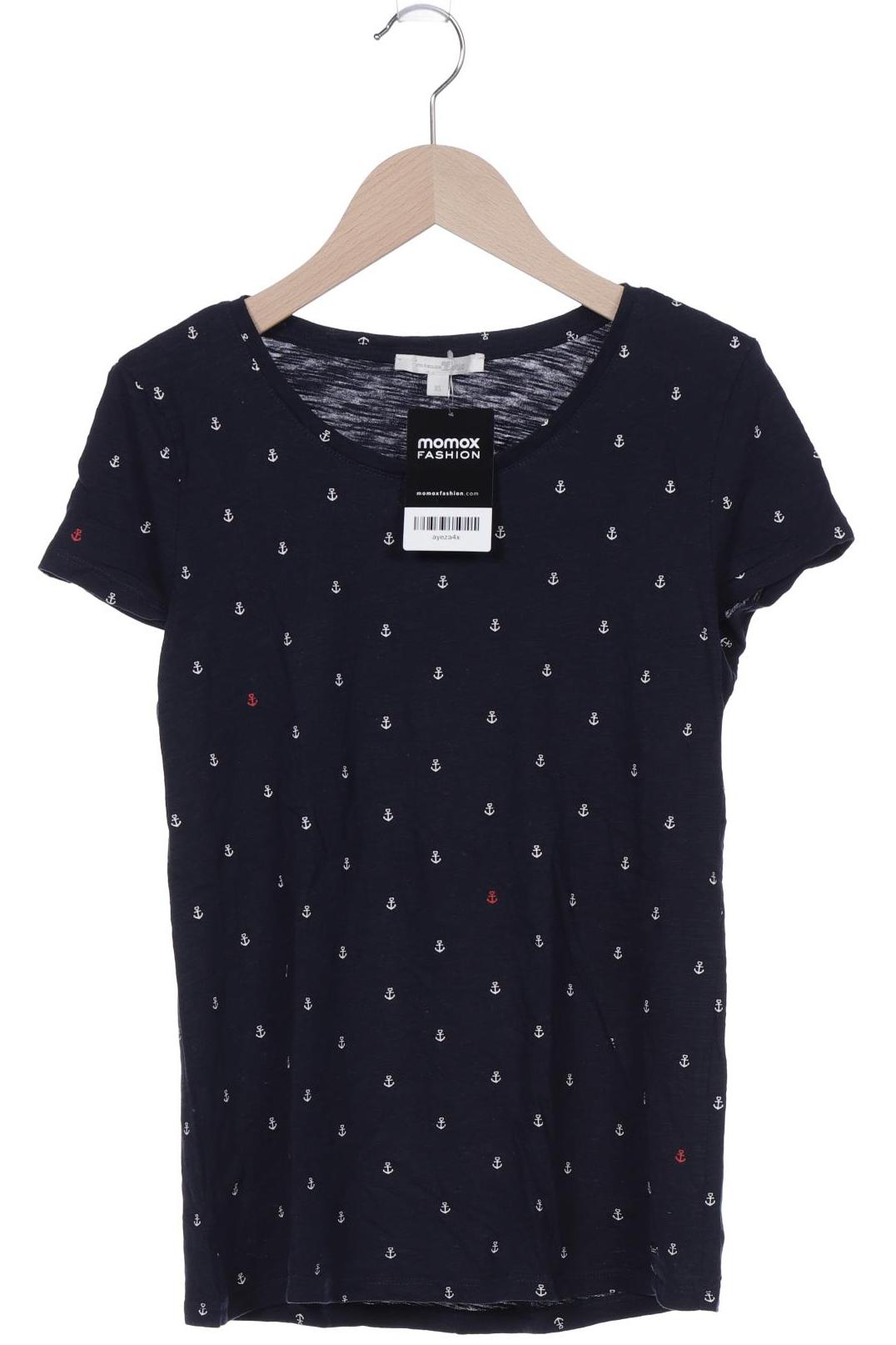 

TOM Tailor Denim Damen T-Shirt, marineblau, Gr. 34