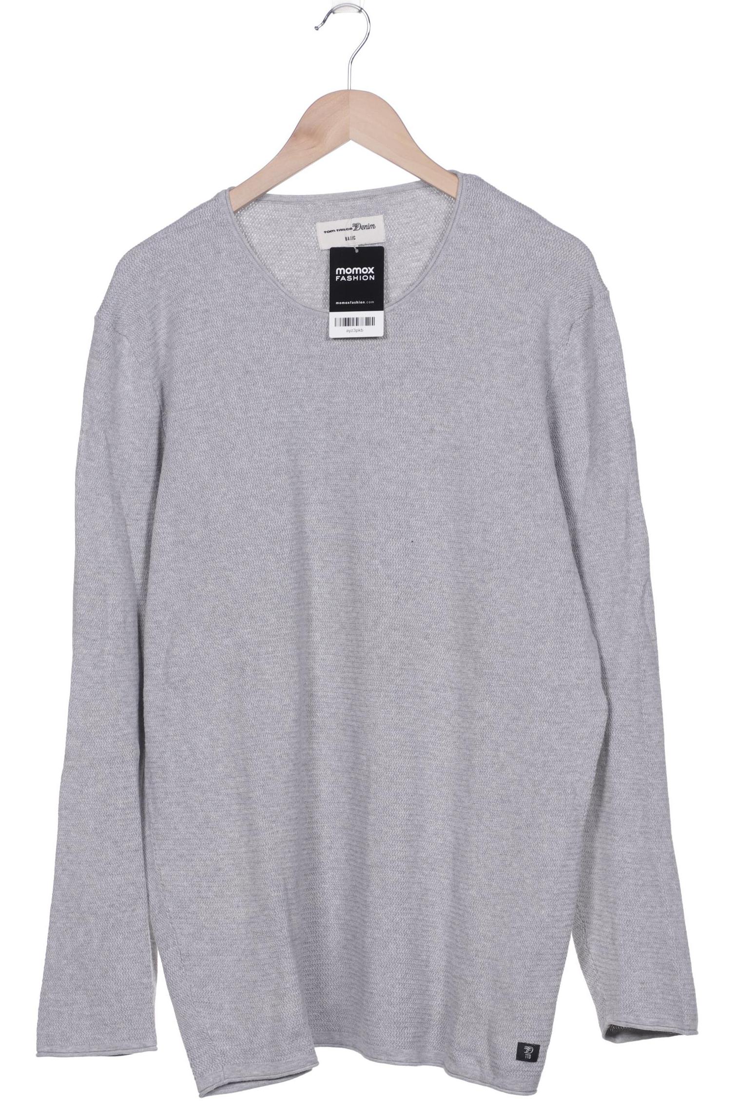 

TOM TAILOR Denim Herren Pullover, grau