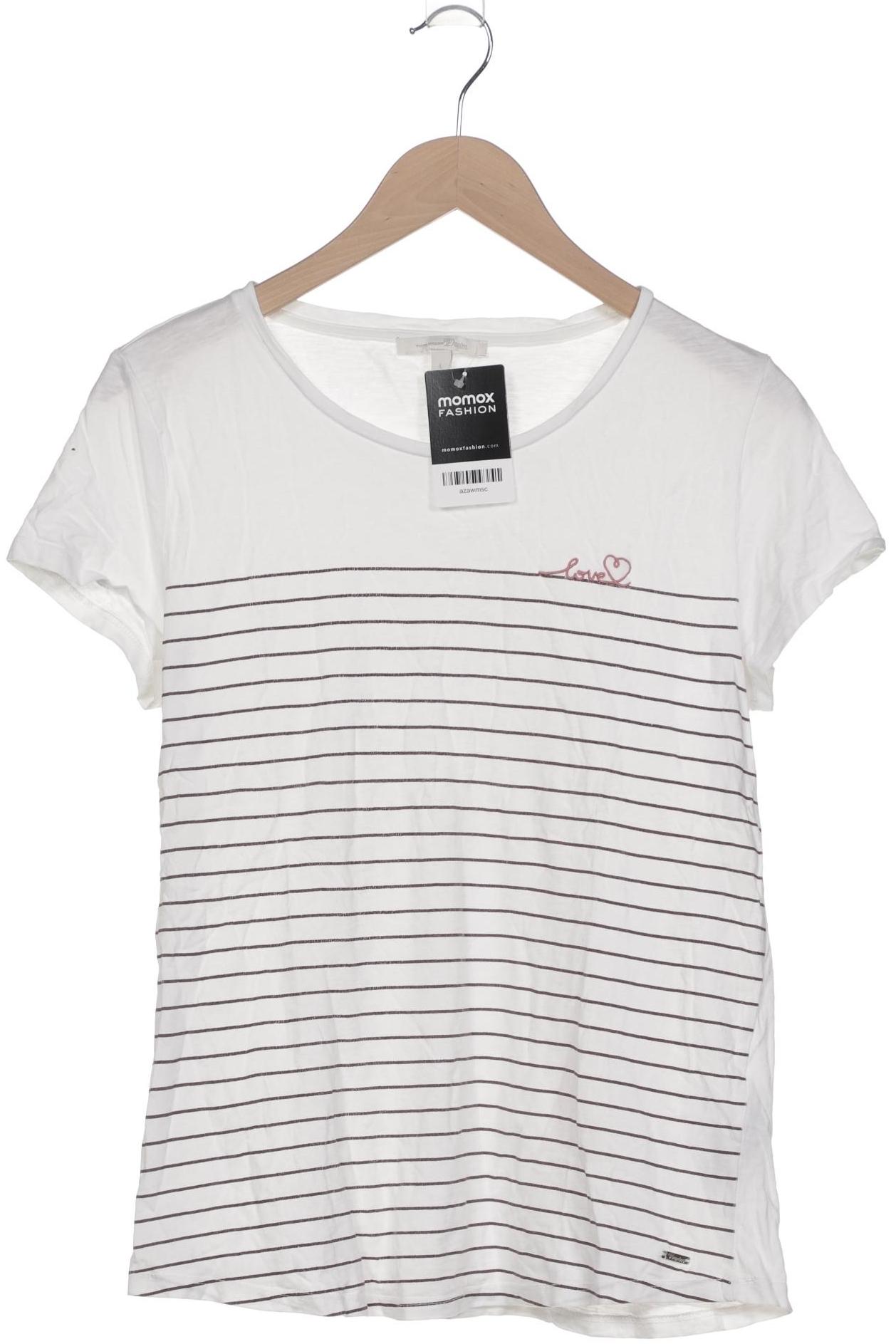 

TOM Tailor Denim Damen T-Shirt, weiß, Gr. 42
