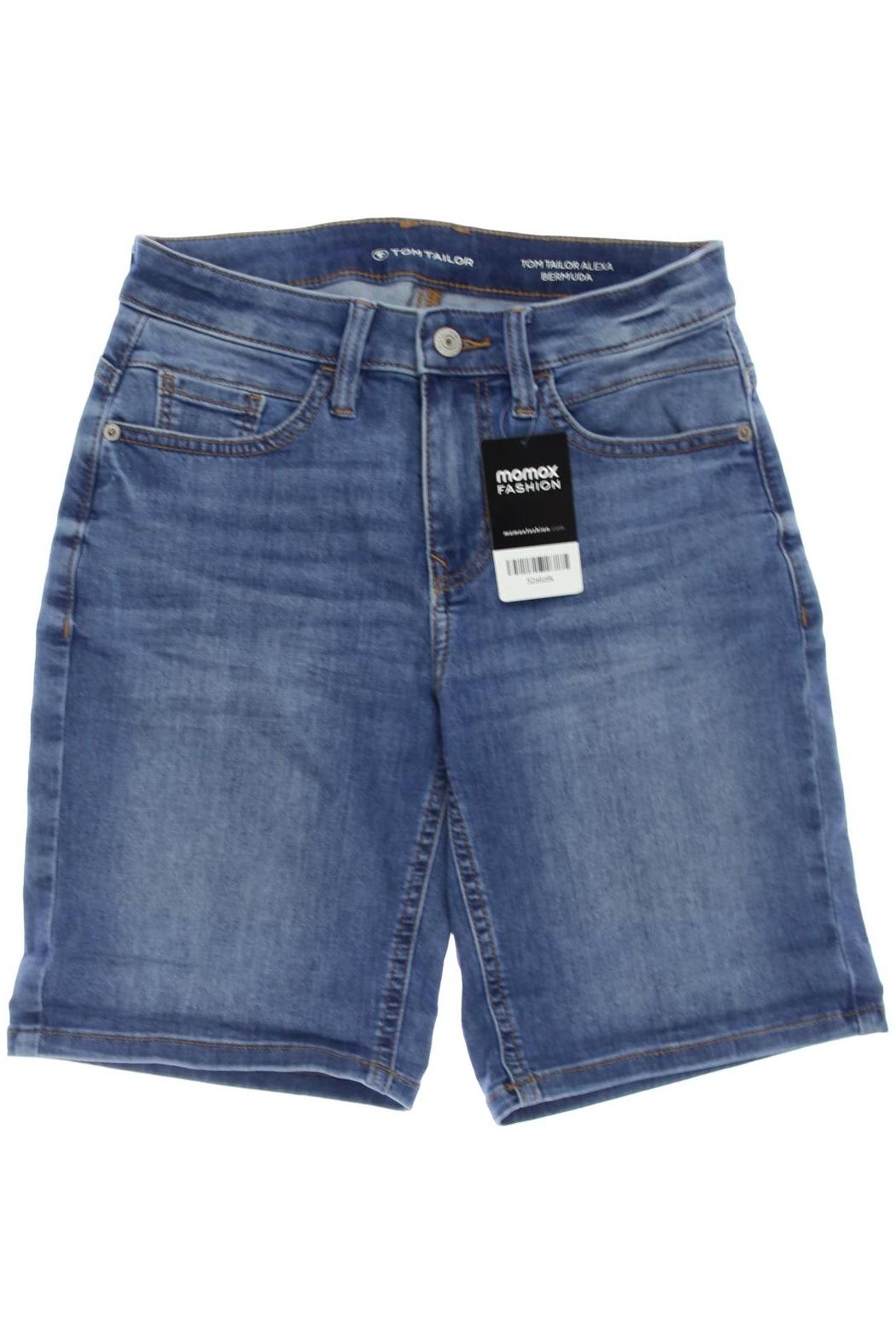 

TOM Tailor Denim Damen Shorts, blau, Gr. 26