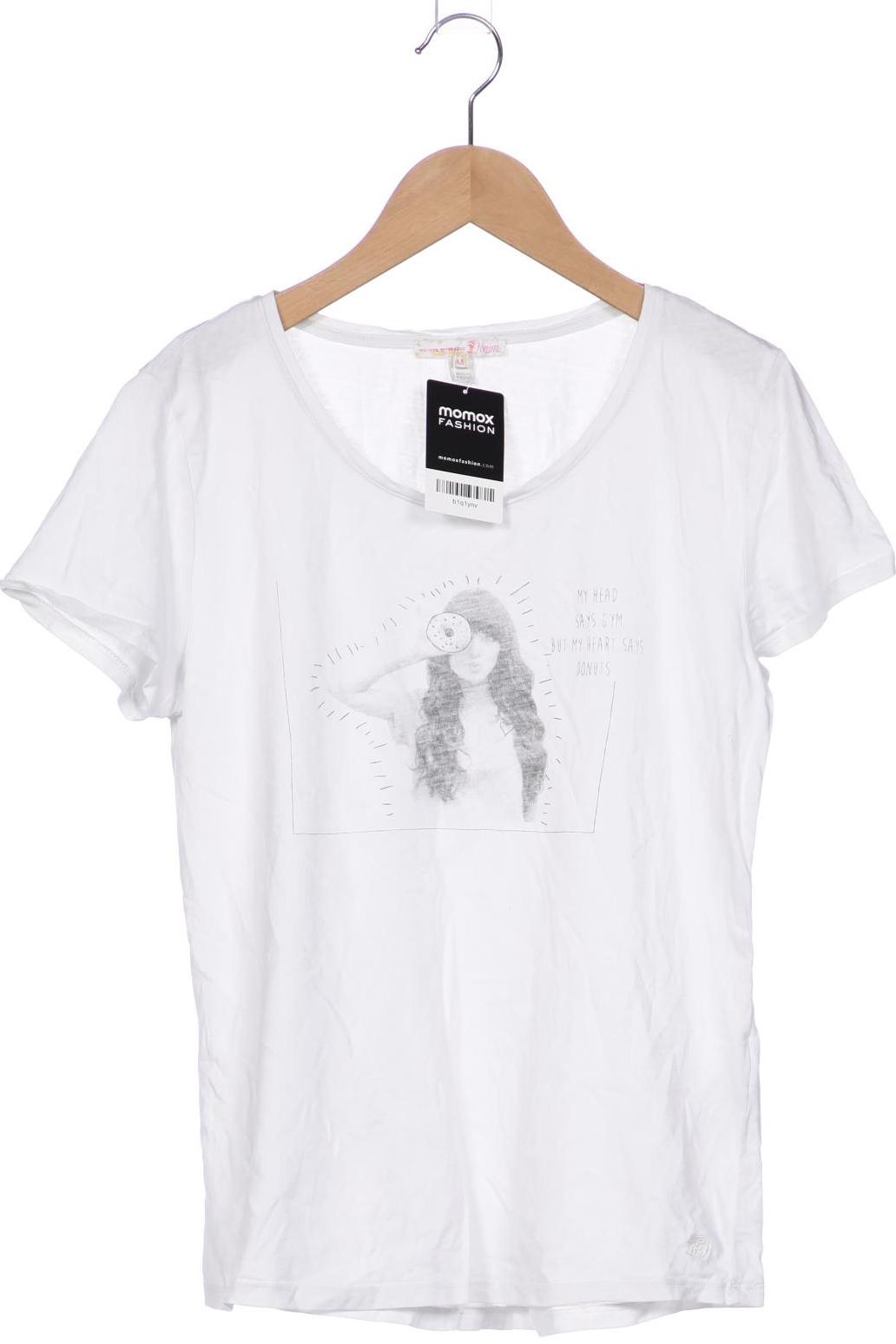 

TOM Tailor Denim Damen T-Shirt, weiß, Gr. 38