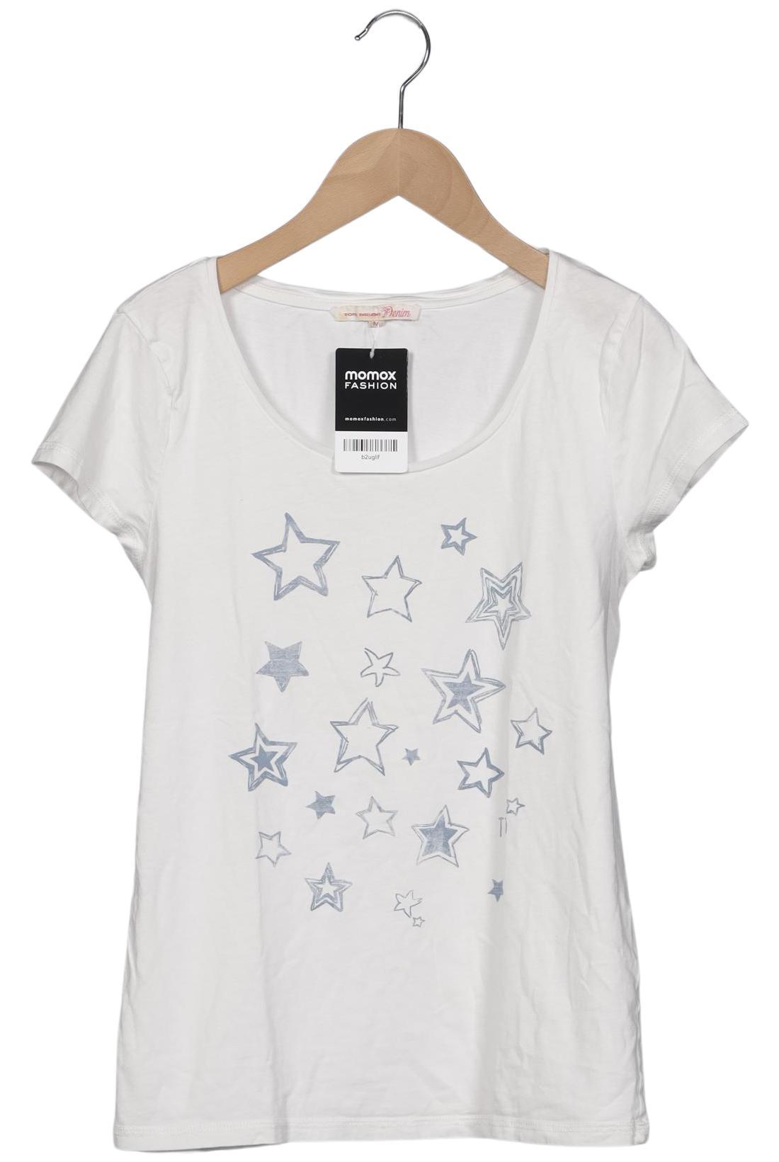 

TOM Tailor Denim Damen T-Shirt, weiß, Gr. 38