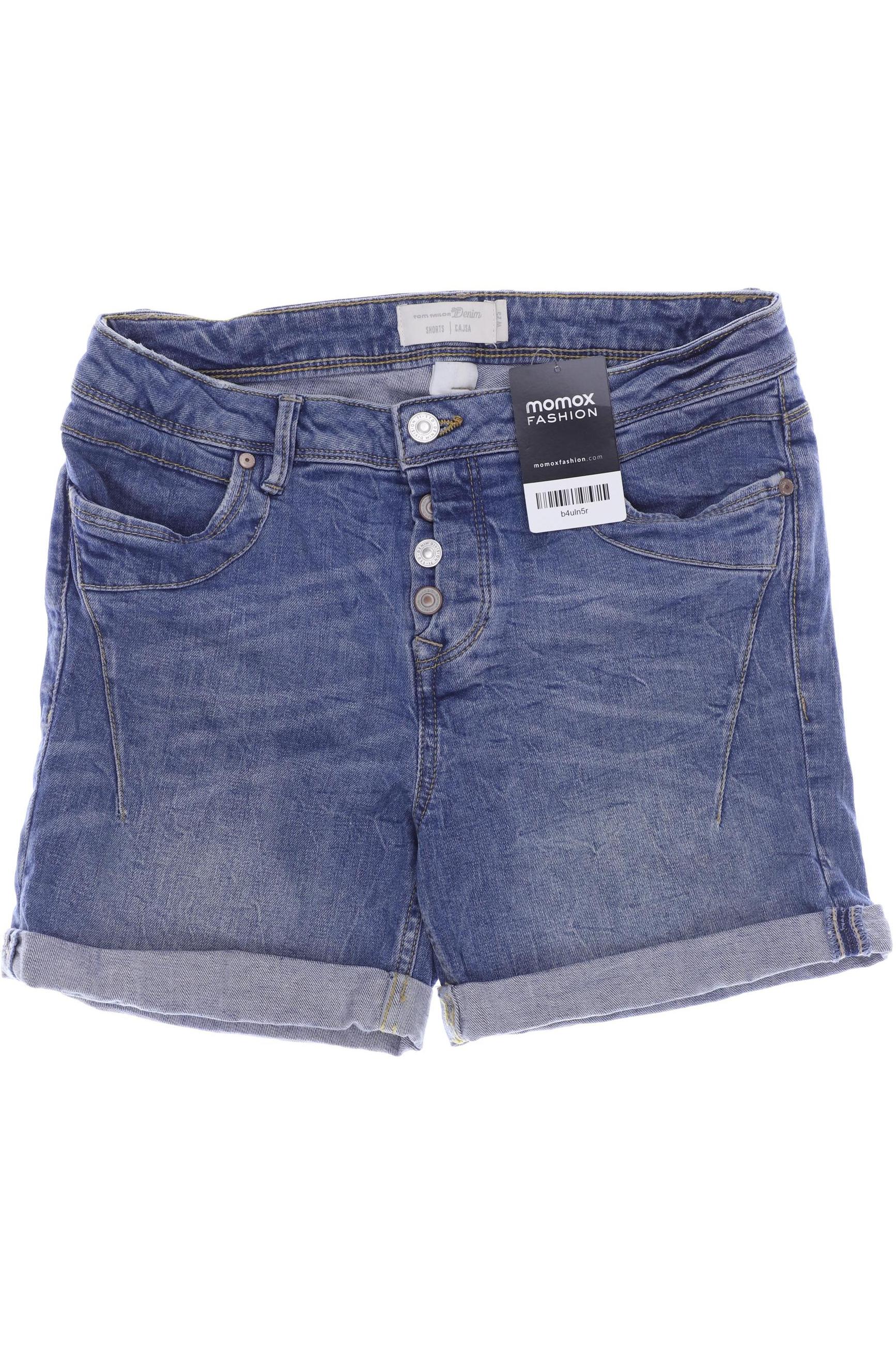 

TOM TAILOR Denim Damen Shorts, blau