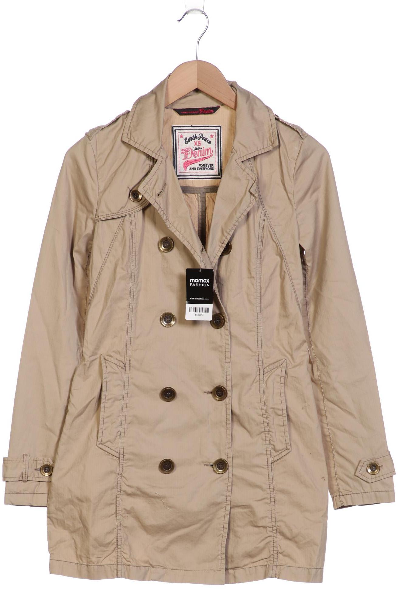 

TOM Tailor Denim Damen Mantel, beige, Gr. 34