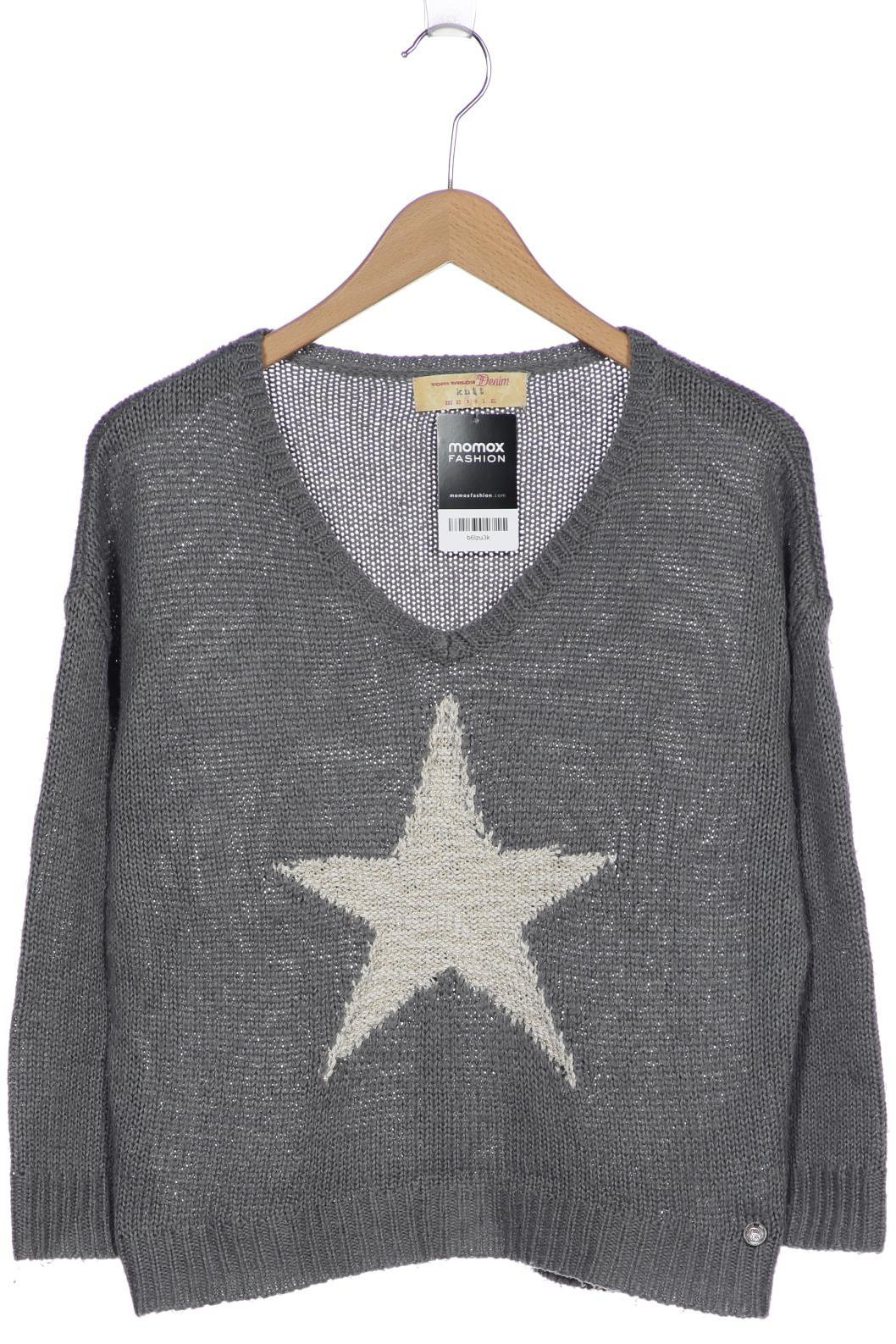 

TOM TAILOR Denim Damen Pullover, grau