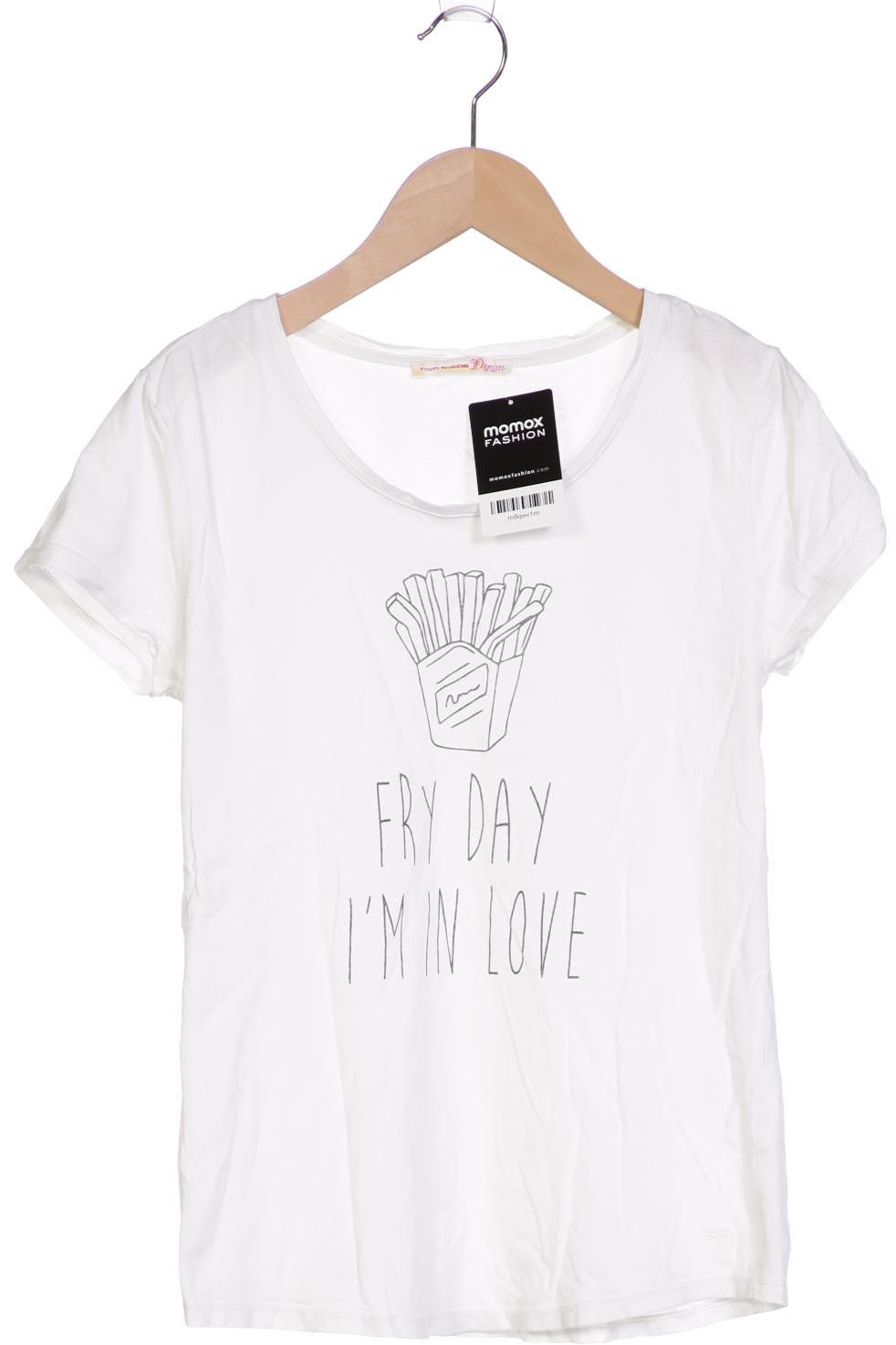 

TOM Tailor Denim Damen T-Shirt, weiß, Gr. 36