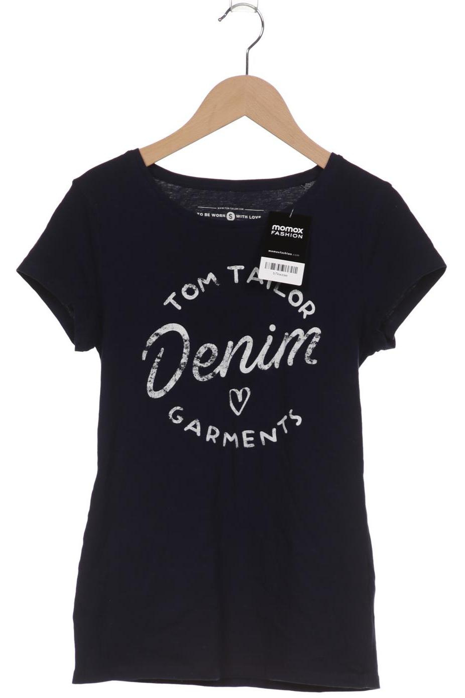 

TOM TAILOR Denim Damen T-Shirt, marineblau