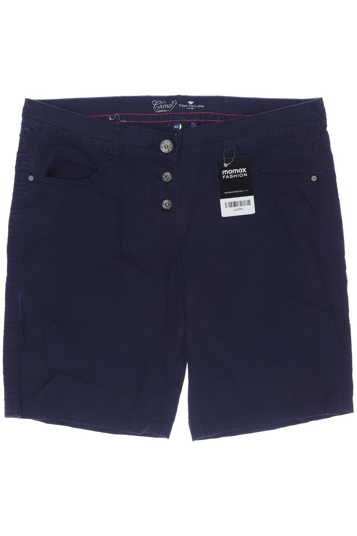 

TOM Tailor Denim Damen Shorts, marineblau, Gr. 40
