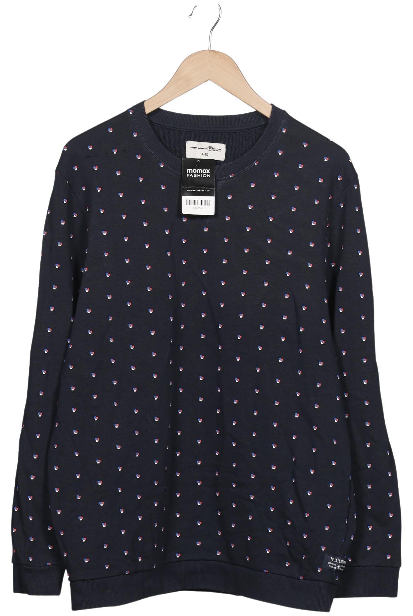 

TOM Tailor Denim Herren Sweatshirt, marineblau, Gr. 56