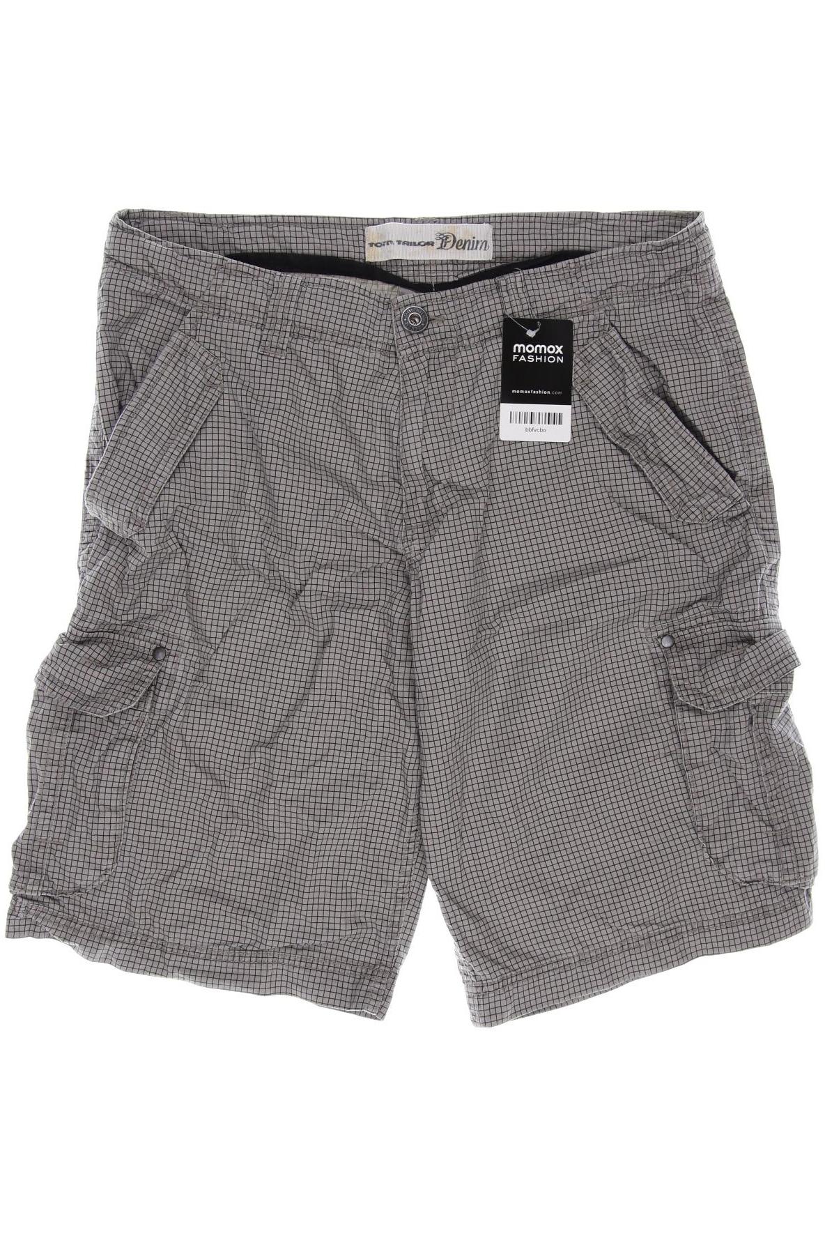 

TOM TAILOR Denim Herren Shorts, grau